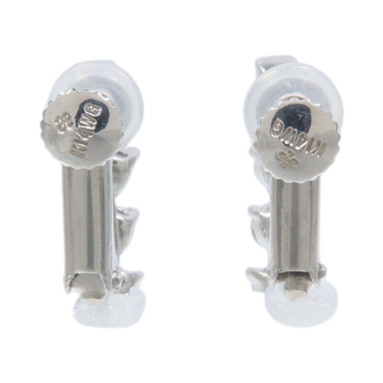 JEWELRY 18K/14K白金Diamond Earrings鑽石耳環