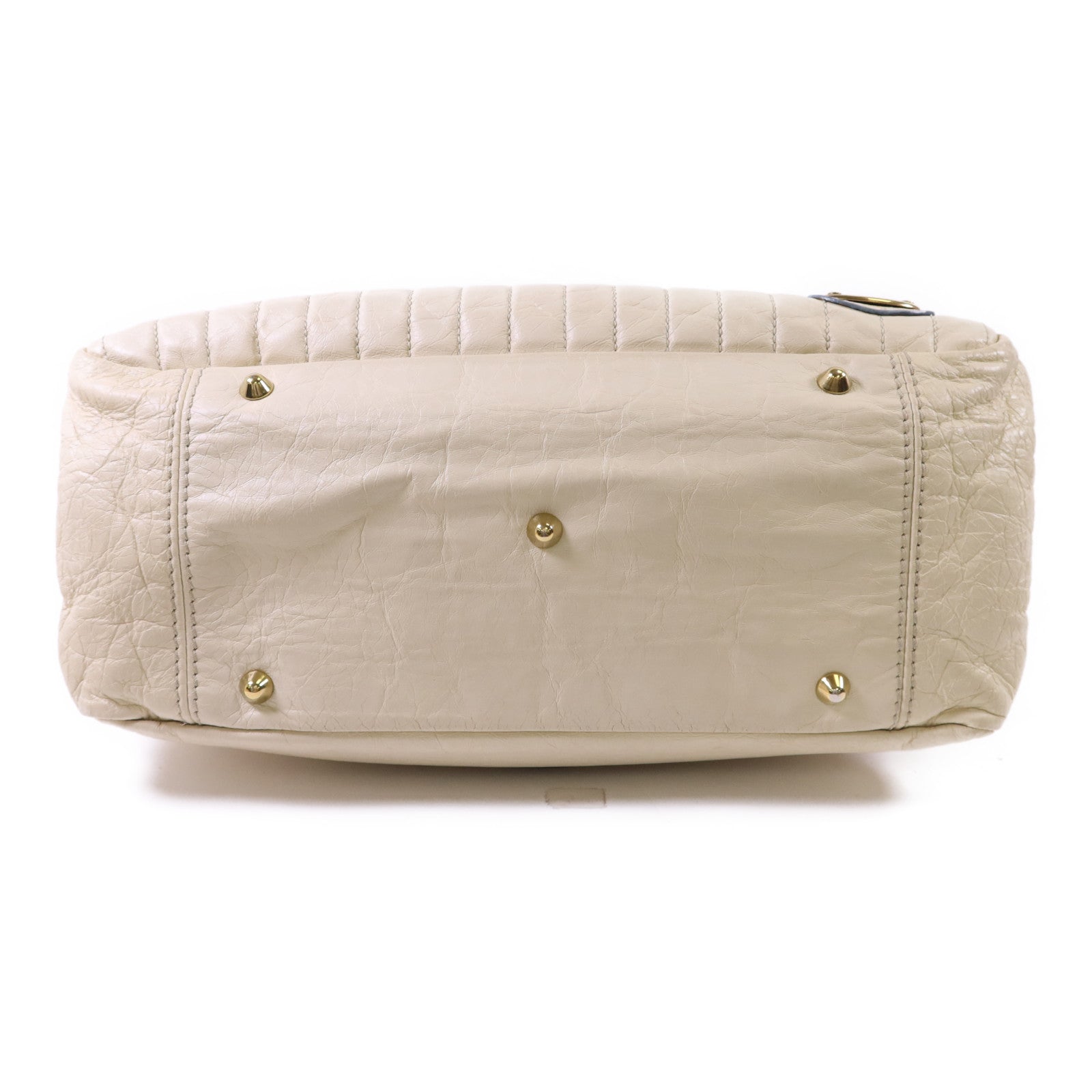 Chloe 牛皮皮革Handbag金扣手挽袋