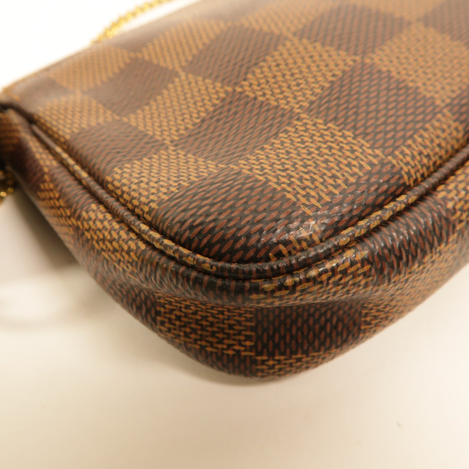 LOUIS VUITTON Damier Mini Pochette Accessoires手挽袋