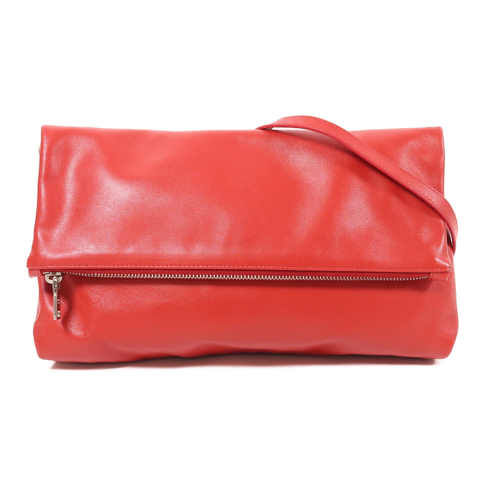 PRADA 牛皮皮革Clutch/Shoulder Bag銀扣手拿包/肩背袋