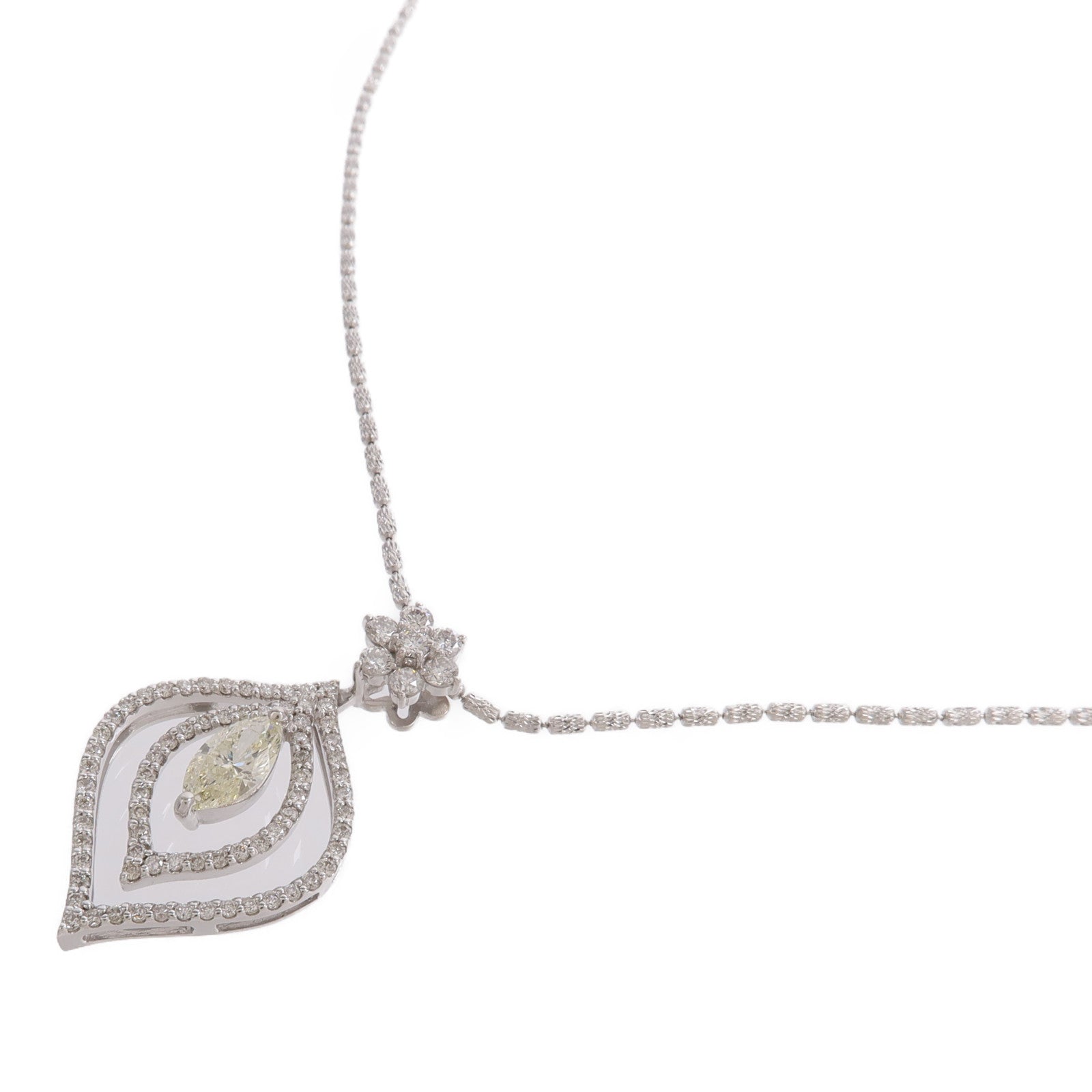 JEWELRY 【激減優惠】18K白金Diamond Necklace鑽石項鍊