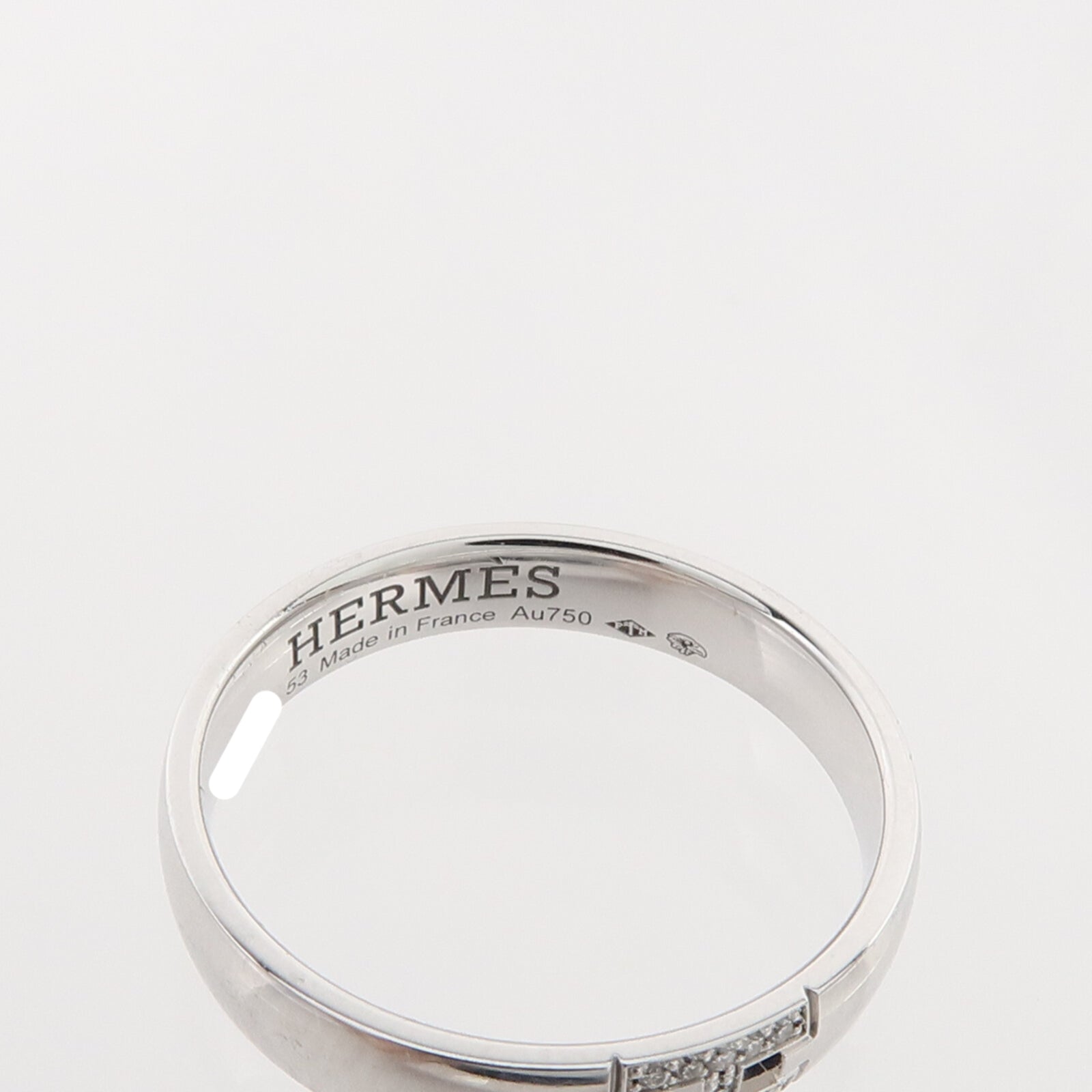 HERMES 18K白金Ever Herakles戒指