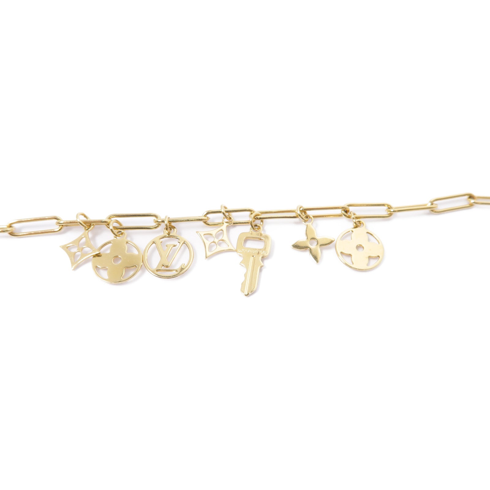 LOUIS VUITTON 金屬Bracelet手鏈金色