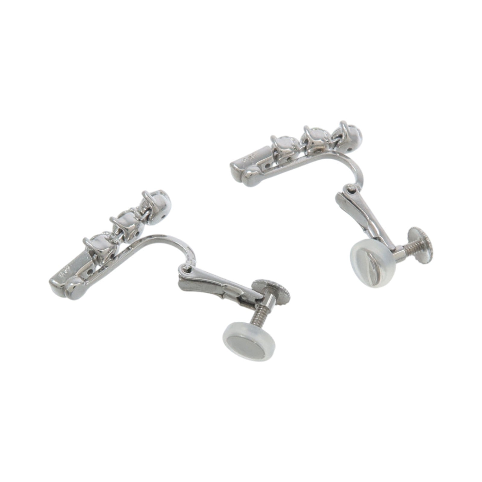 JEWELRY 18K/14K白金Diamond Earrings鑽石耳環