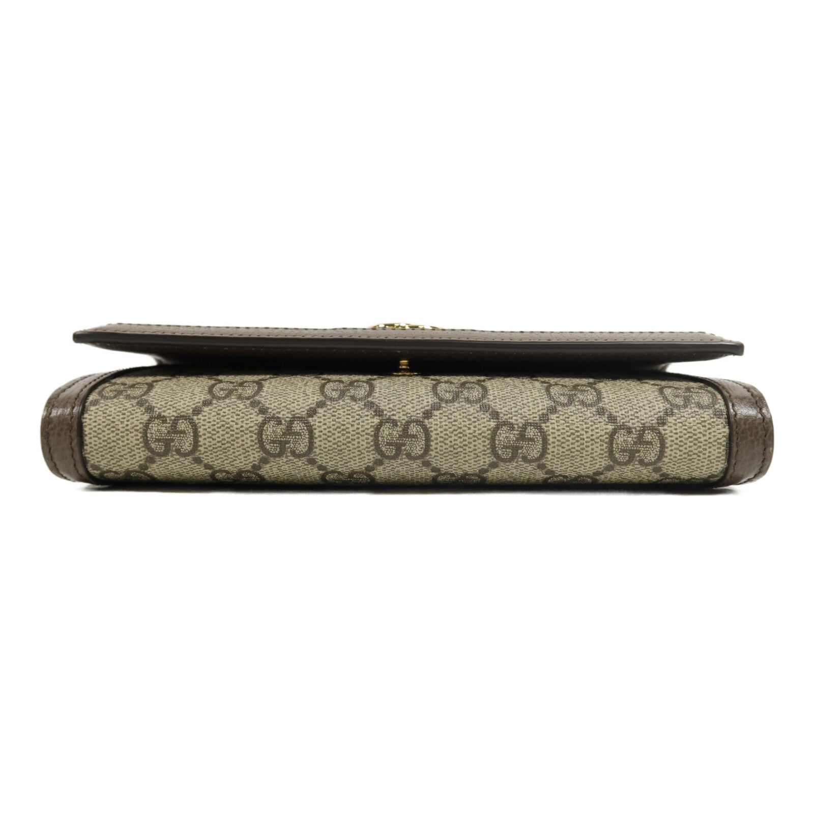 GUCCI 塗層帆布Ophidia Wallet With Chain鏈帶肩背袋