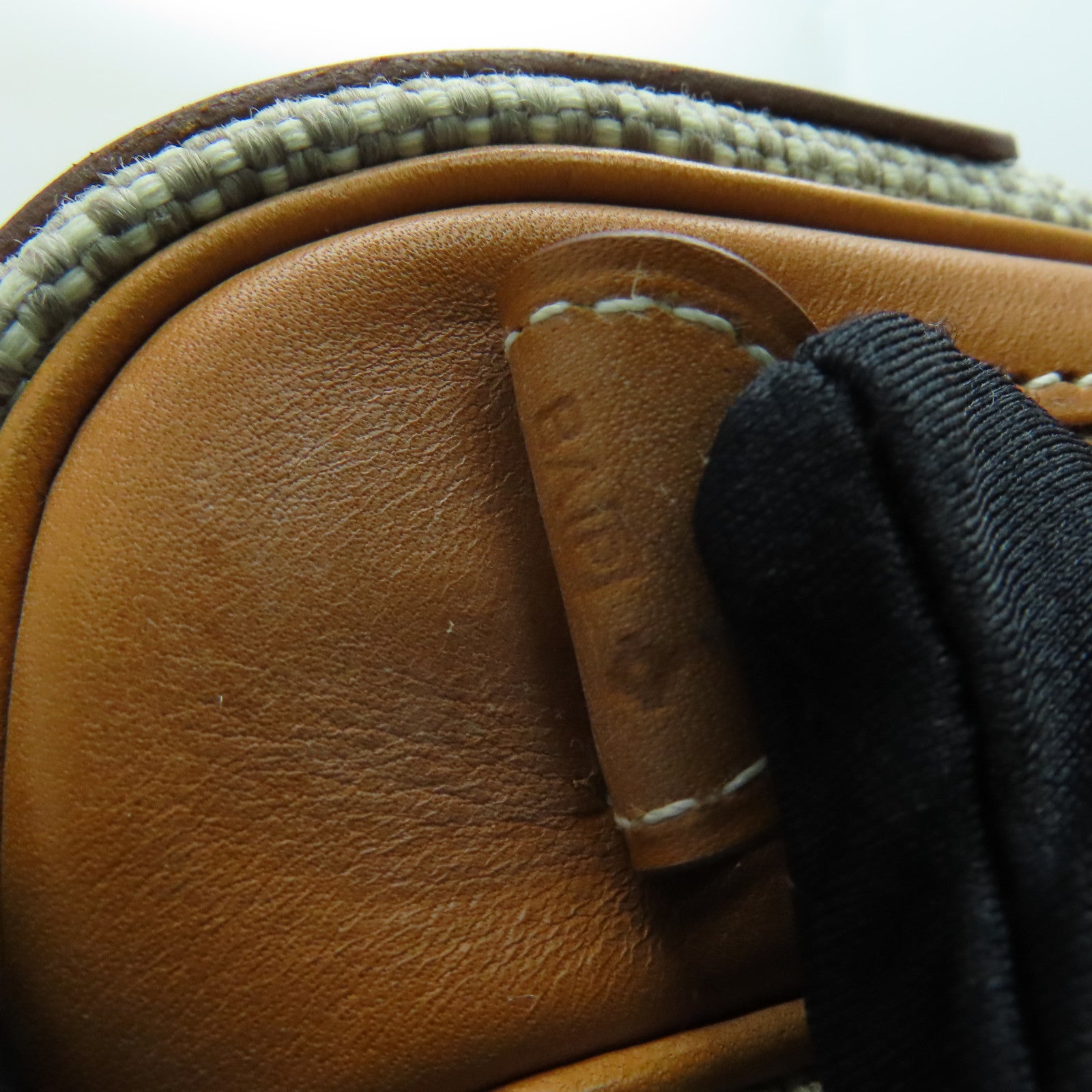 HERMES 【激減優惠】帆布Caleche Rolling Luggage銀扣行李箱米色/啡色