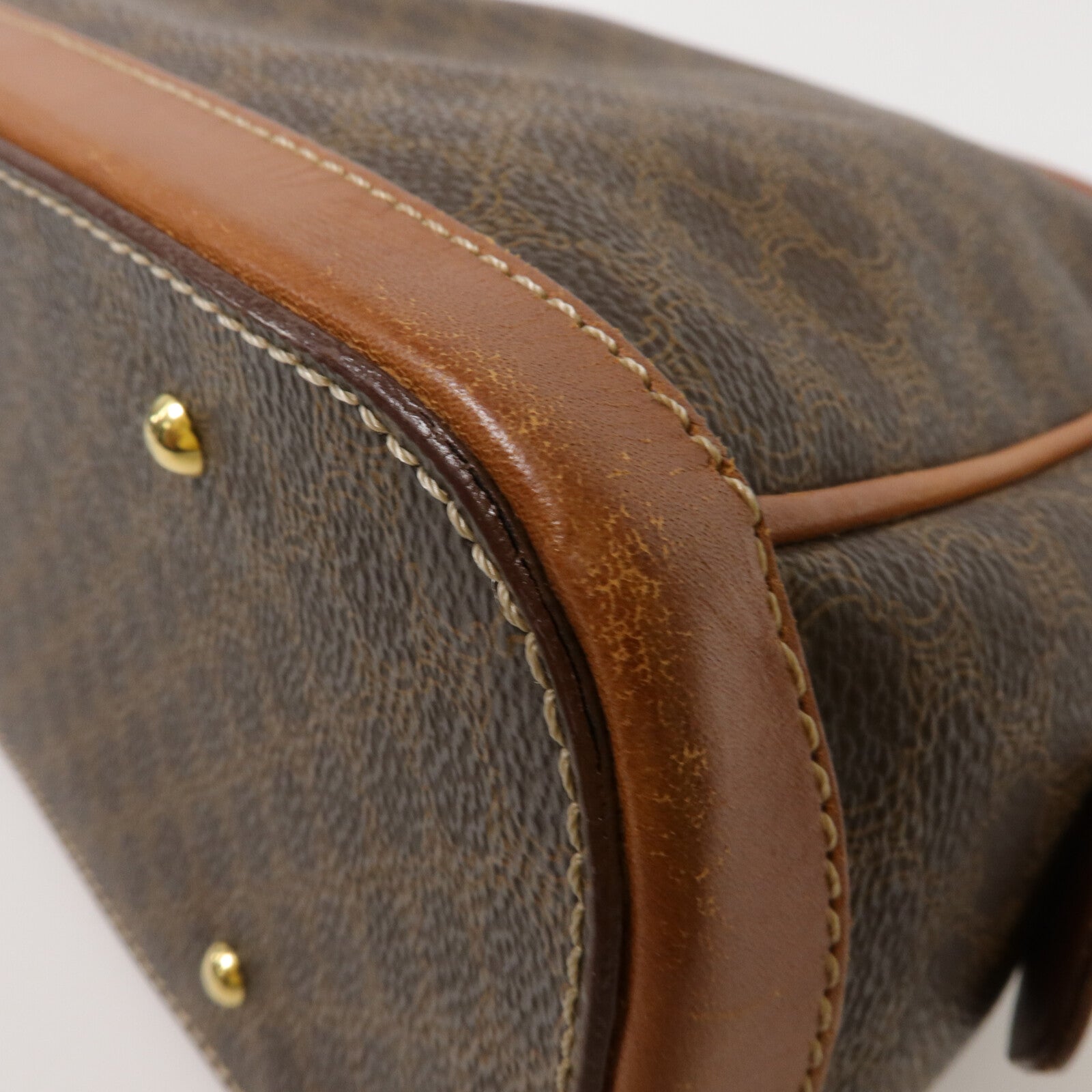 CELINE 塗層帆布Macadam Vintage Hand Bag手挽袋