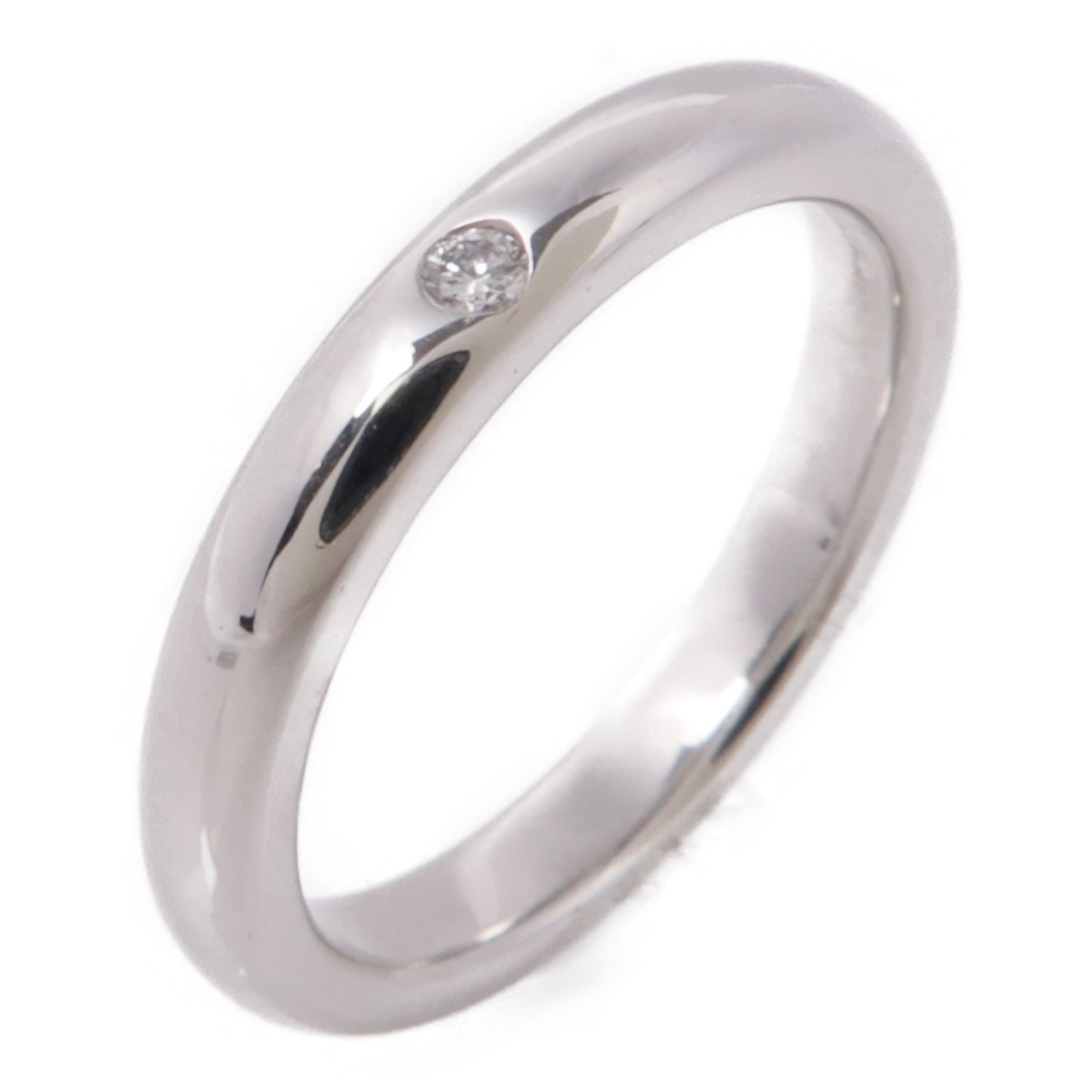 TIFFANY＆CO 【激減優惠】PT950鉑金Diamond Ring鑽石戒指US#4.5