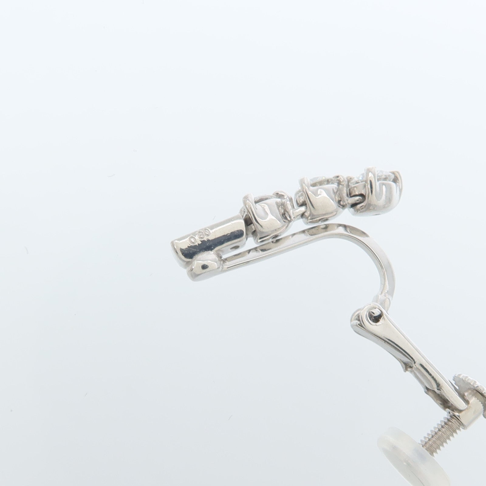 JEWELRY 18K/14K白金Diamond Earrings鑽石耳環