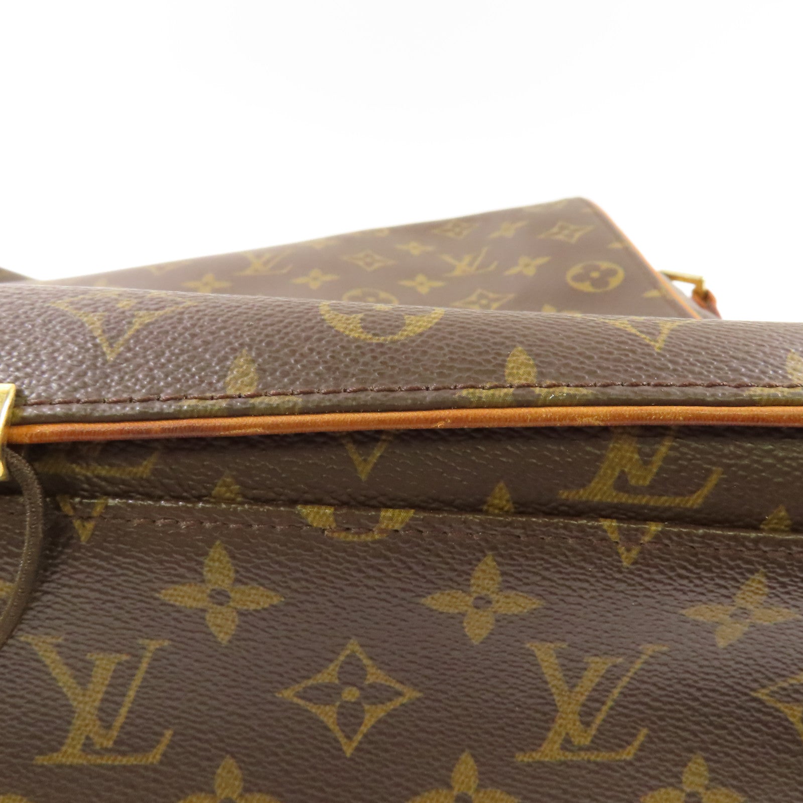 LOUIS VUITTON LV GHW Abbesses Shoulder Bag M45257 Monogram Brown