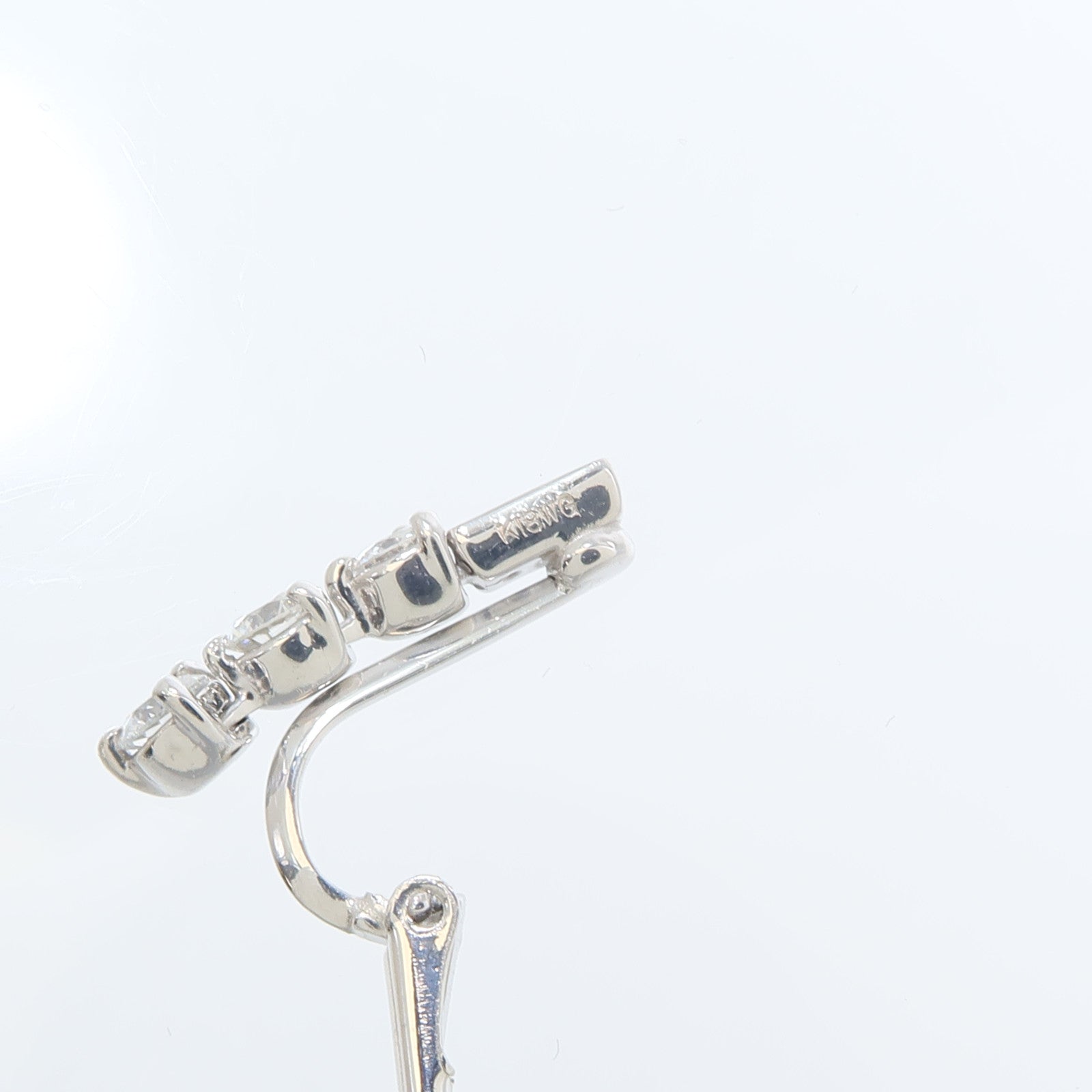 JEWELRY 18K/14K白金Diamond Earrings鑽石耳環