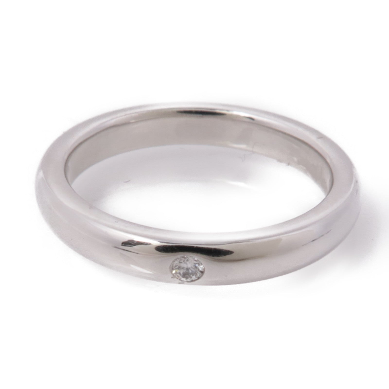 TIFFANY＆CO 【激減優惠】PT950鉑金Diamond Ring鑽石戒指US#4.5