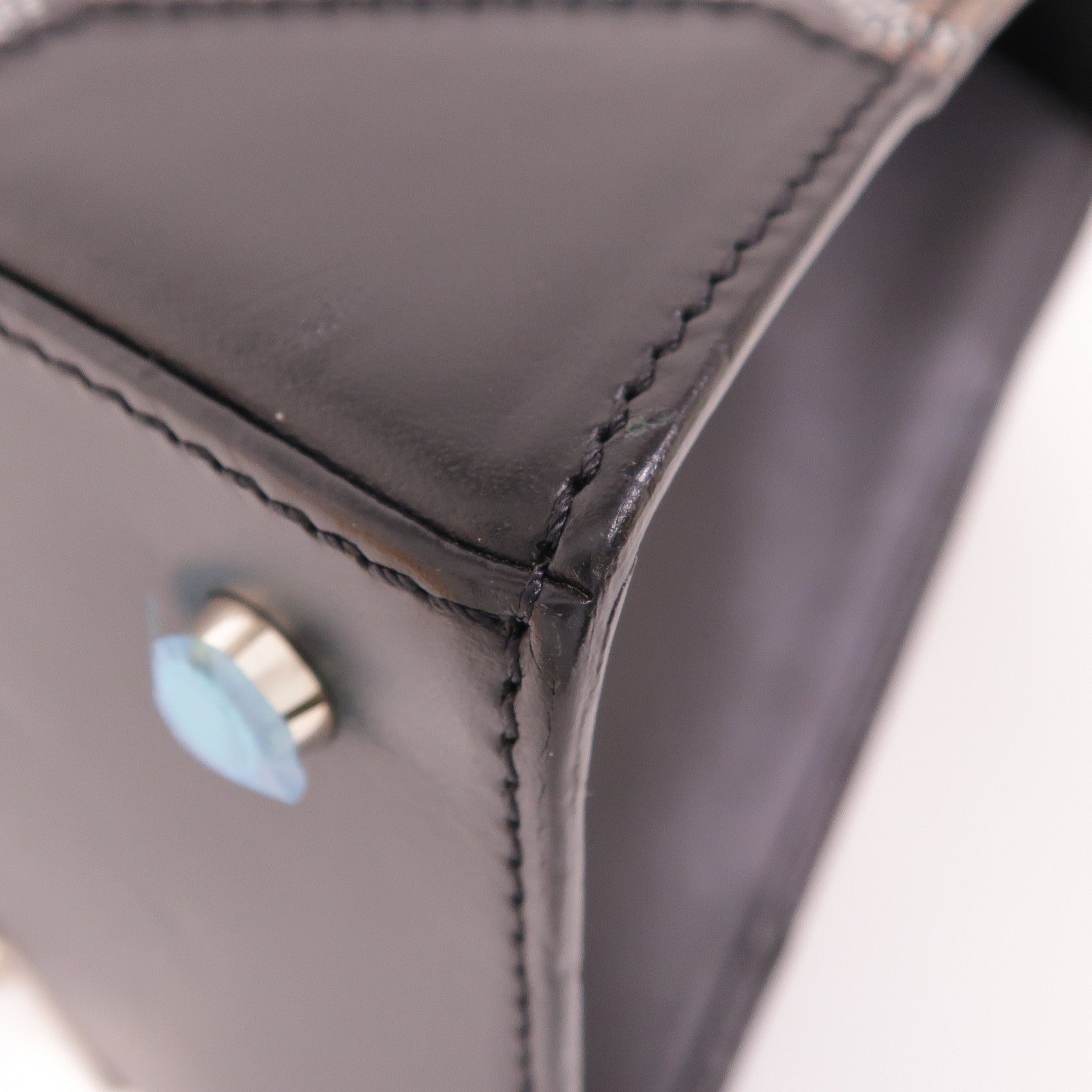 GOYARD 塗層帆布/皮革Saigon PM銀扣手挽袋