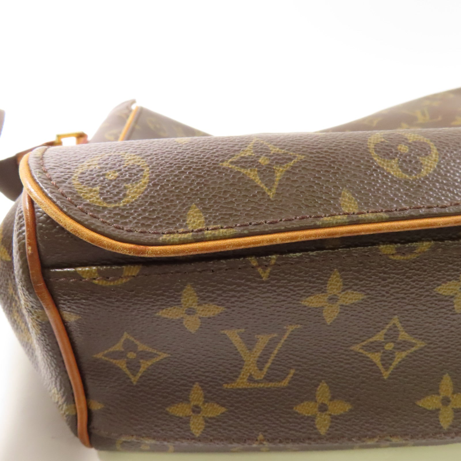LOUIS VUITTON LV GHW Abbesses Shoulder Bag M45257 Monogram Brown