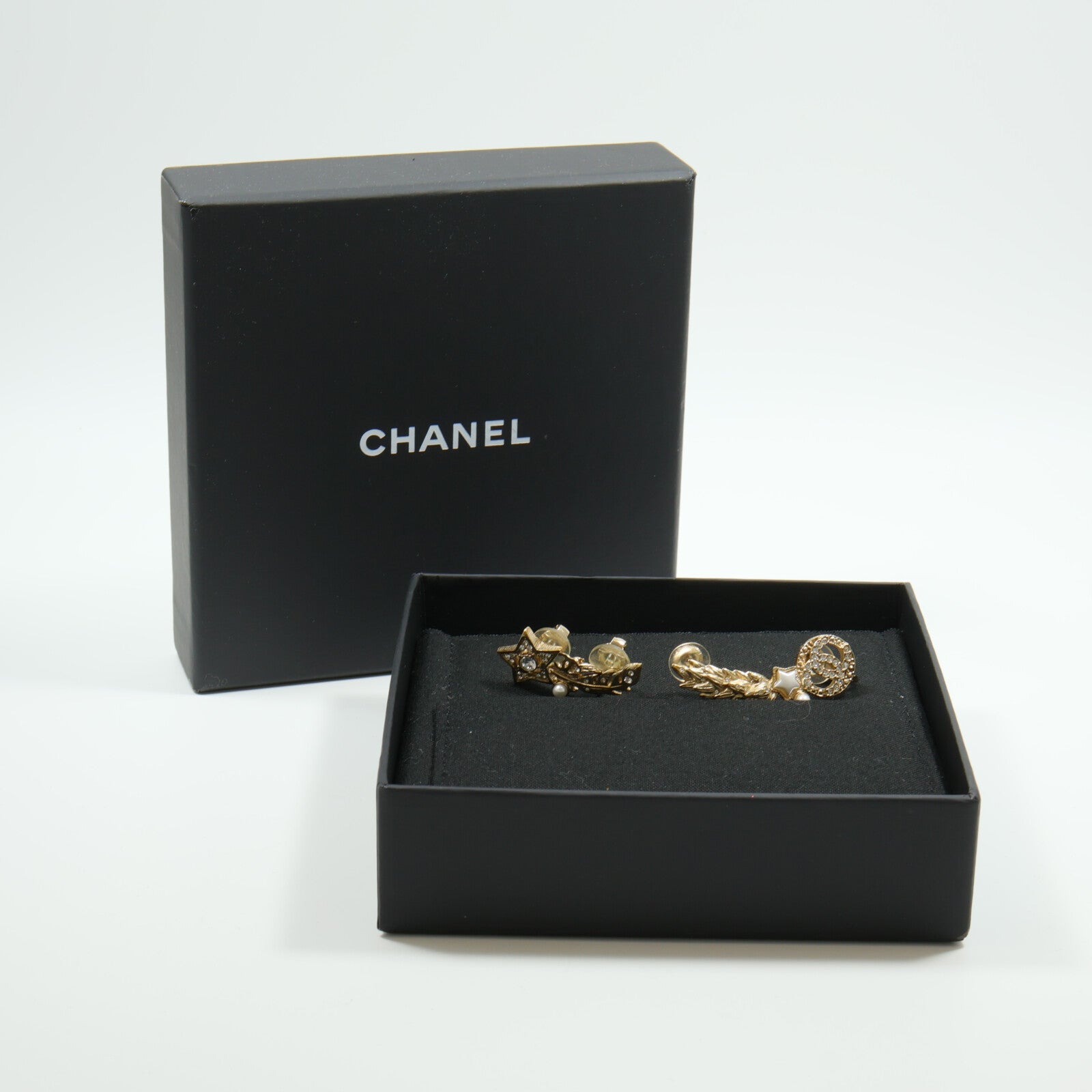 CHANEL 金屬/PVC Earrings耳環
