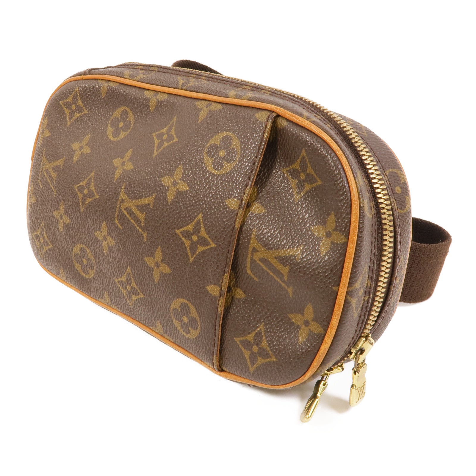 LOUIS VUITTON Monogram Pochette Gange金扣肩背袋