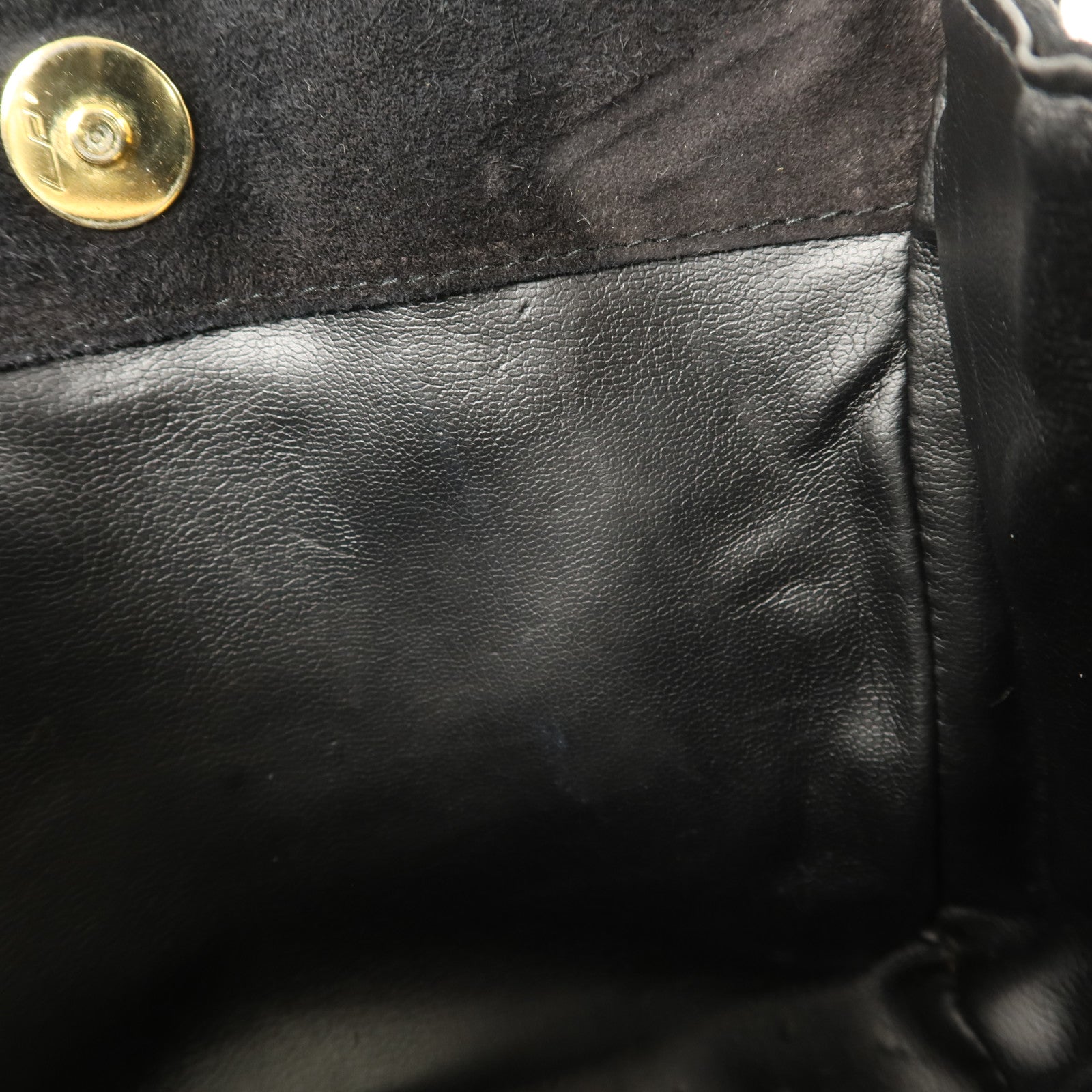 Salvatore Ferragamo 麂皮皮革Shoulder Bag鏈帶肩背袋