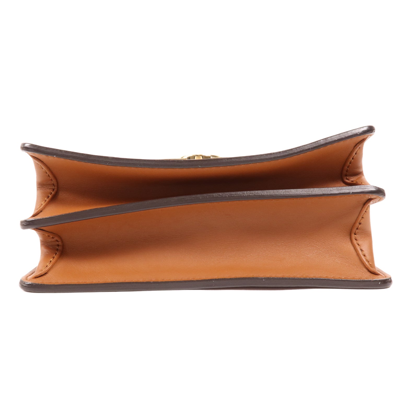 LOUIS VUITTON Monogram Reverse Mini Dauphine金扣肩背袋