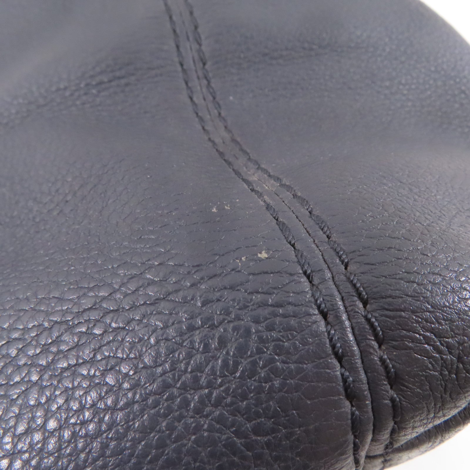 COACH 牛皮皮革Shoulder Bag金扣肩背袋深藍色
