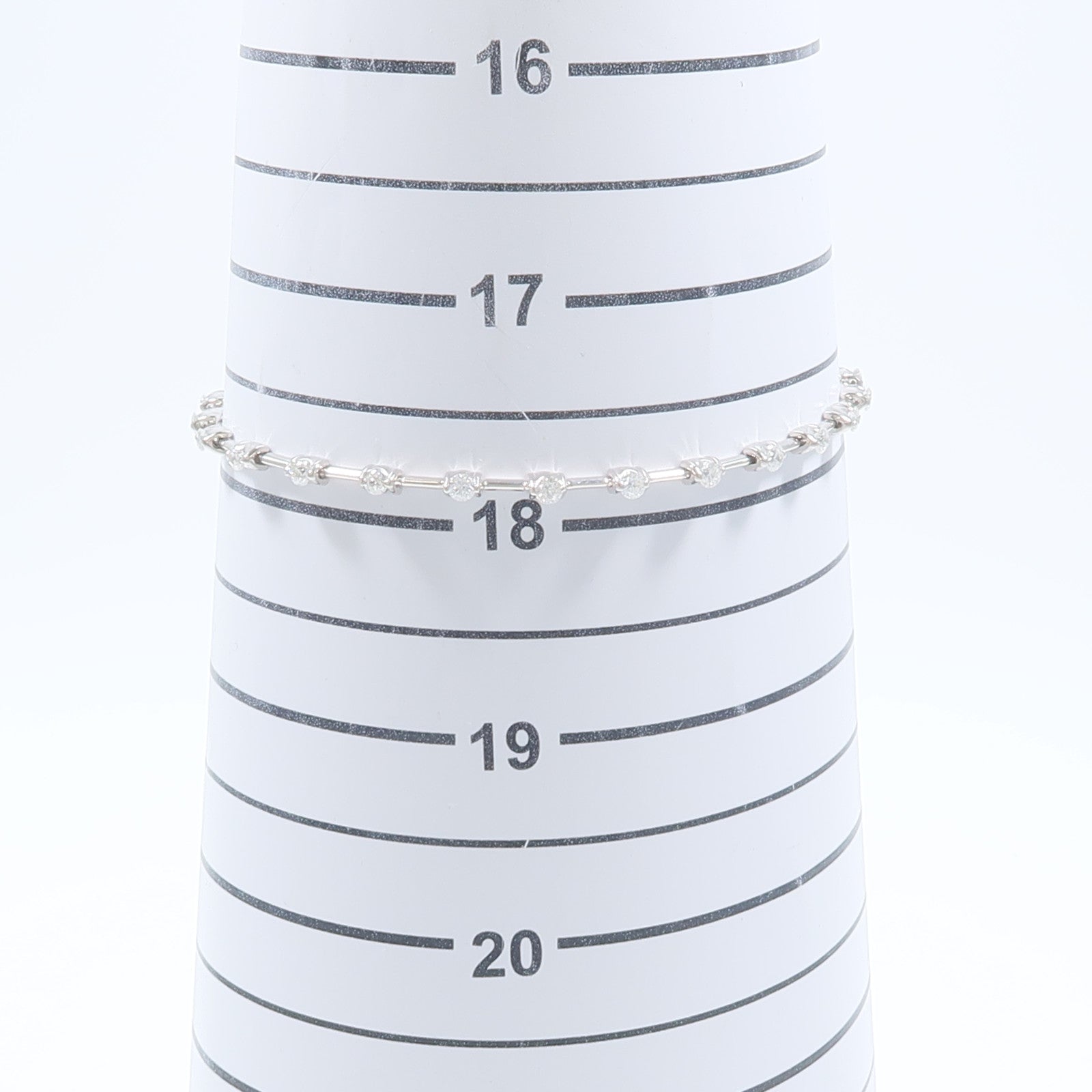 JEWELRY 18K白金Diamond Bracelet鑽石手鏈