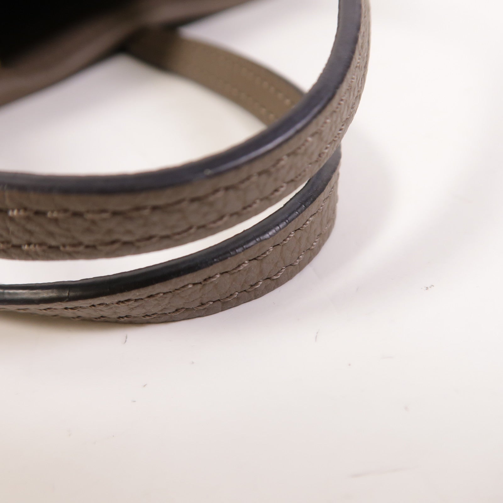 LOUIS VUITTON Monogram/牛皮皮革Neverfull Bandouliere Inside Out BB金扣手挽肩背兩用袋