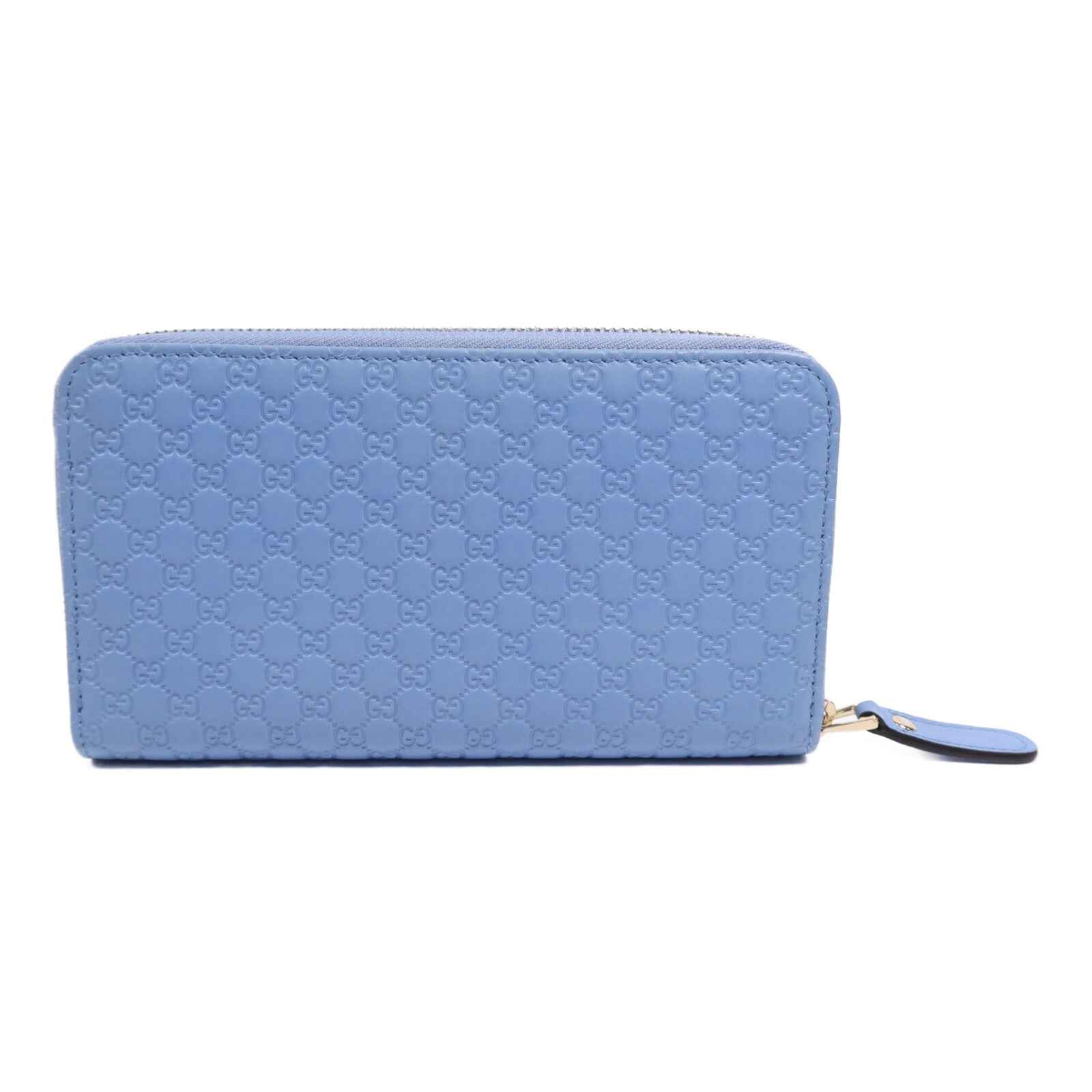 GUCCI 牛皮皮革Zipper Wallet金扣長錢包