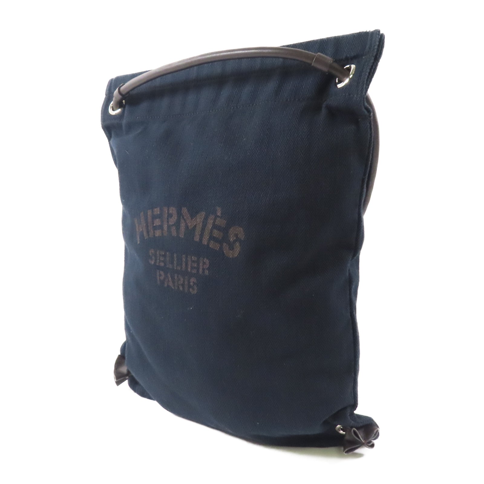 HERMES 帆布/皮革Maline Grooming Bag背包