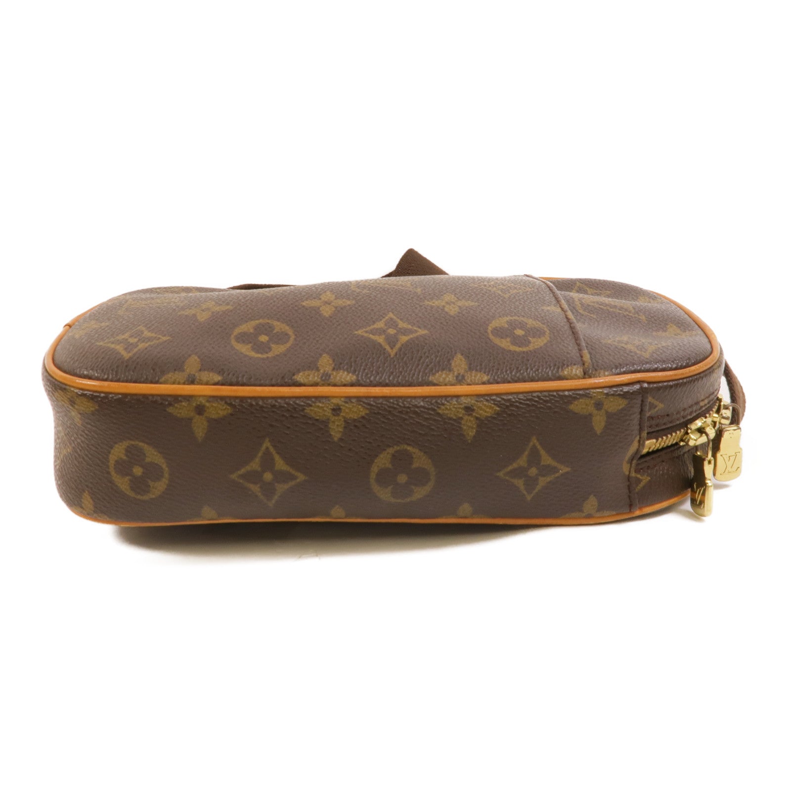 LOUIS VUITTON Monogram Pochette Gange金扣肩背袋