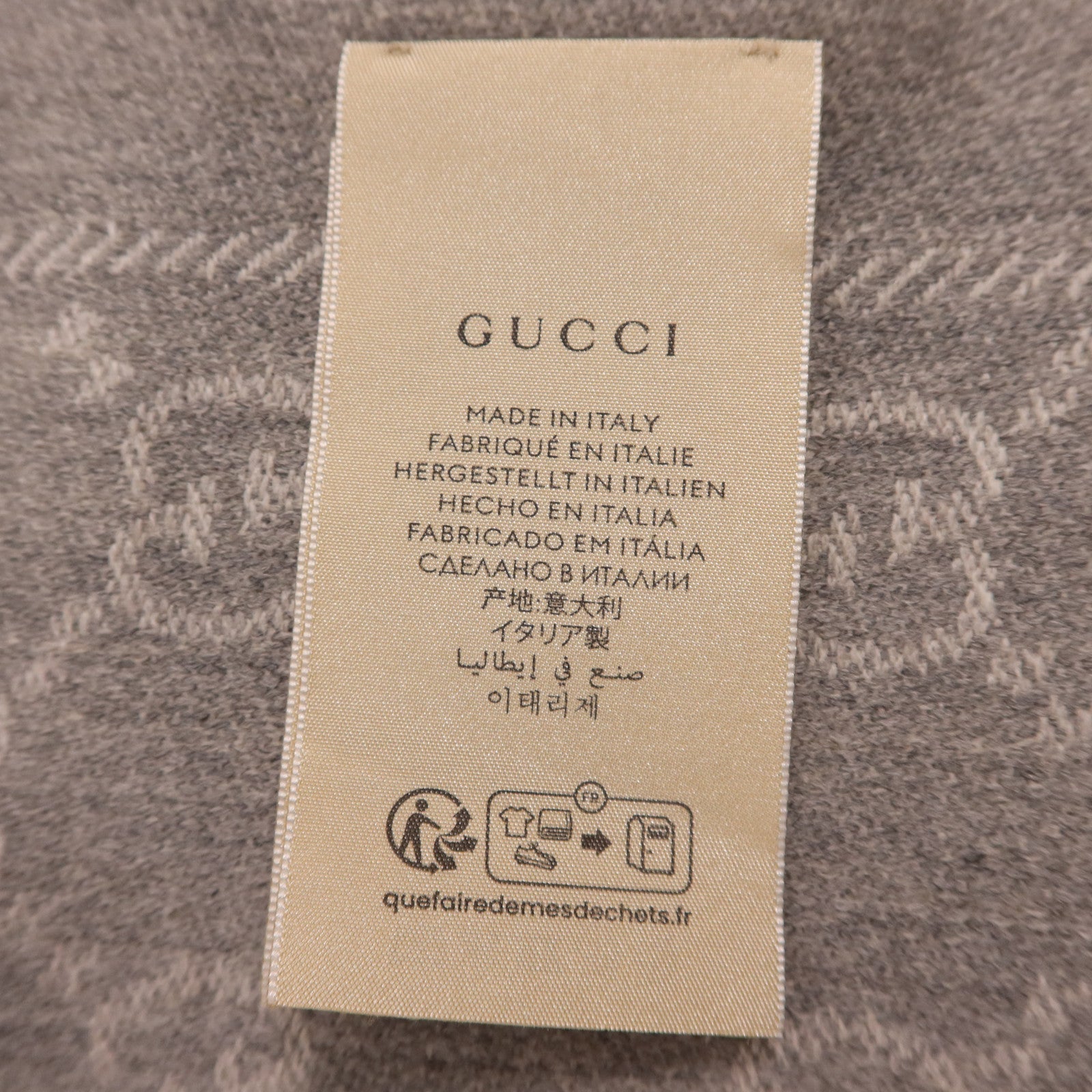GUCCI 羊毛Scarf圍巾