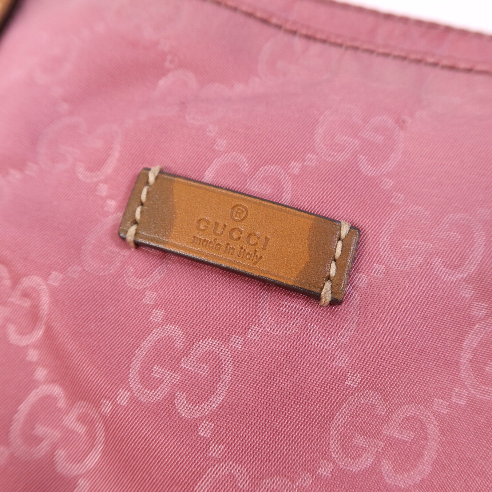 GUCCI 尼龍Tote Bag肩背袋