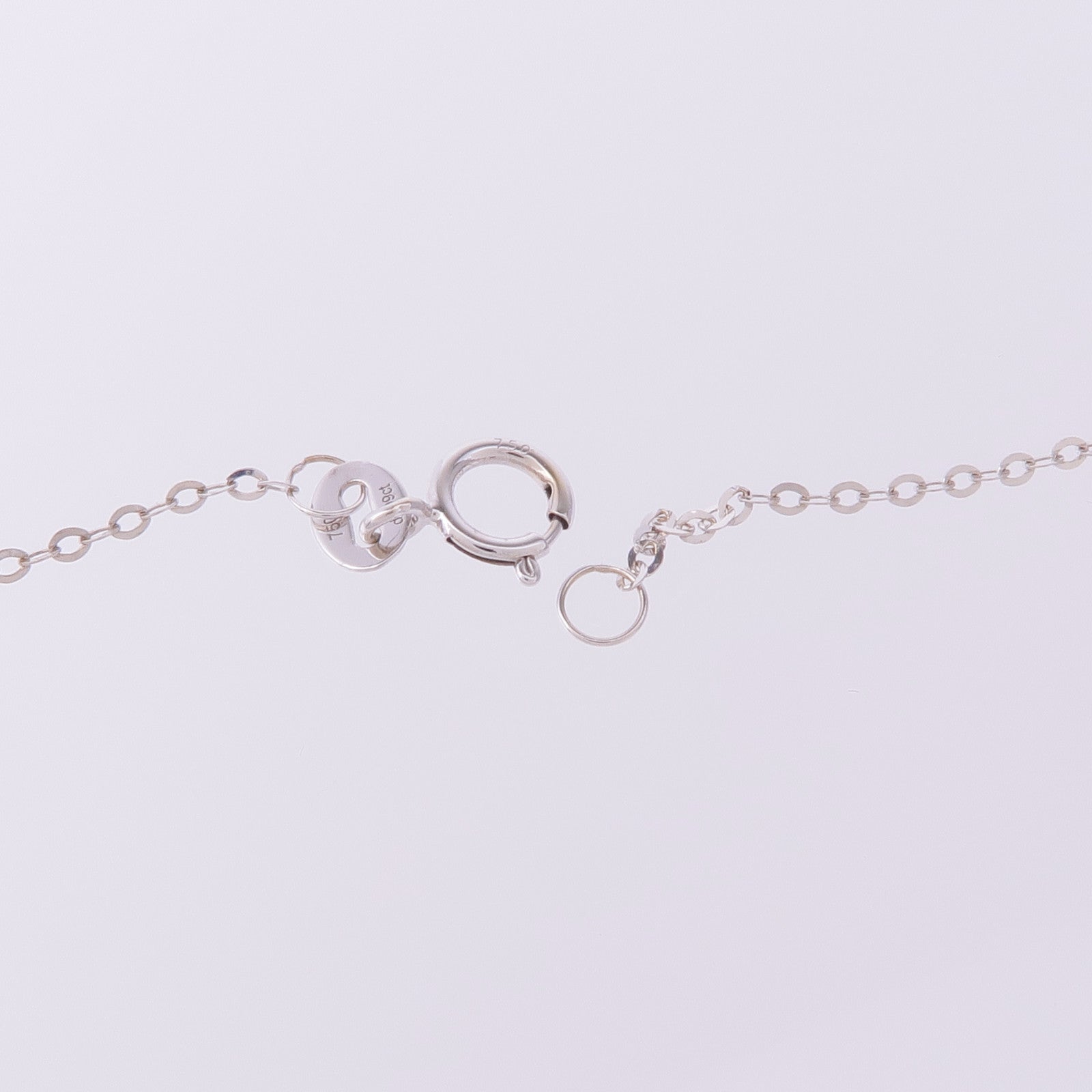 JEWELRY 18K白金Sapphire Diamond Necklace藍寶石/鑽石項鍊