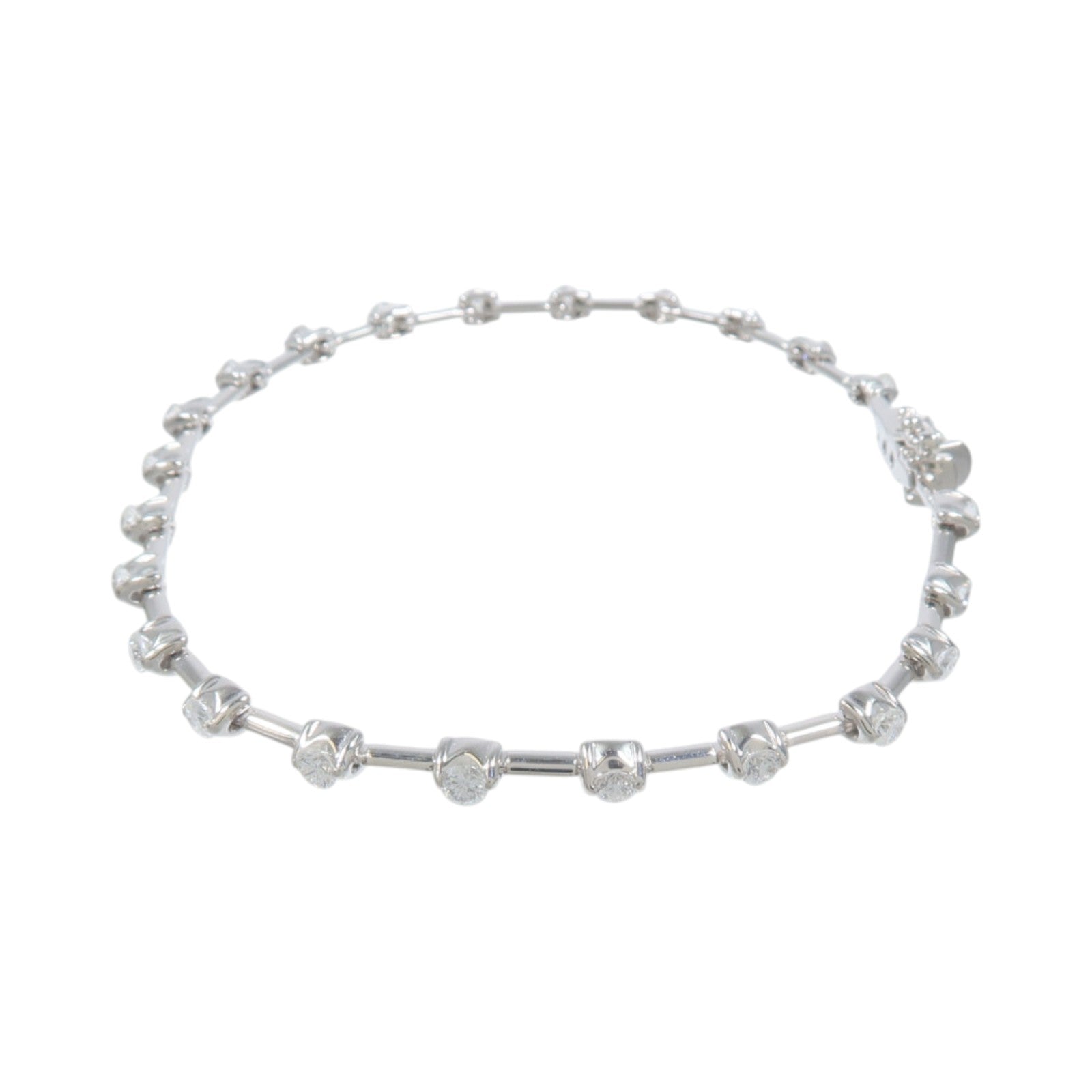 JEWELRY 18K白金Diamond Bracelet鑽石手鏈