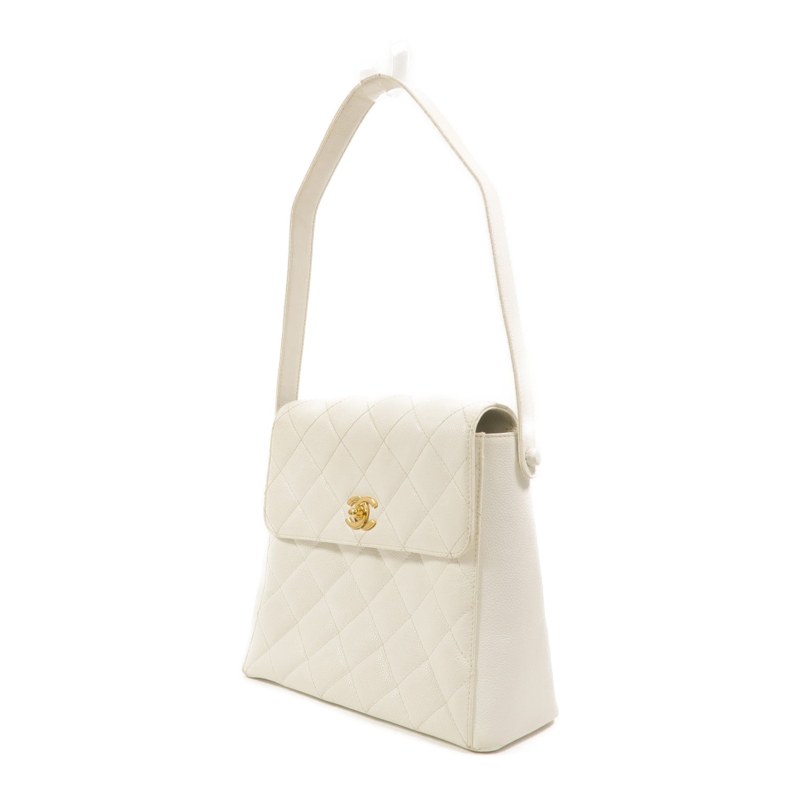 CHANEL 牛皮皮革Vintage Hand Bag手挽袋