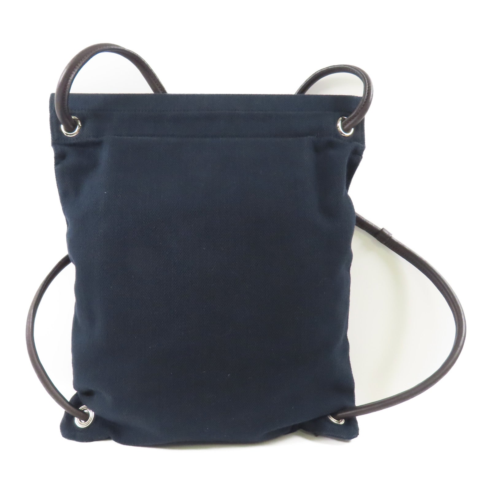 HERMES 帆布/皮革Maline Grooming Bag背包