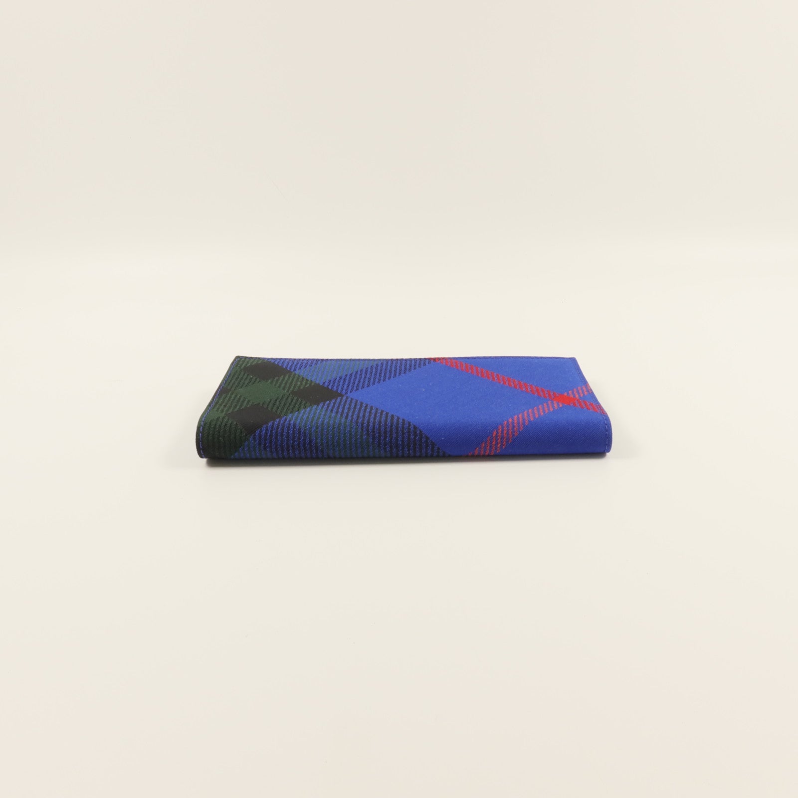BURBERRY 棉質/聚氨酯/羊皮皮革Bifold Wallet長錢包