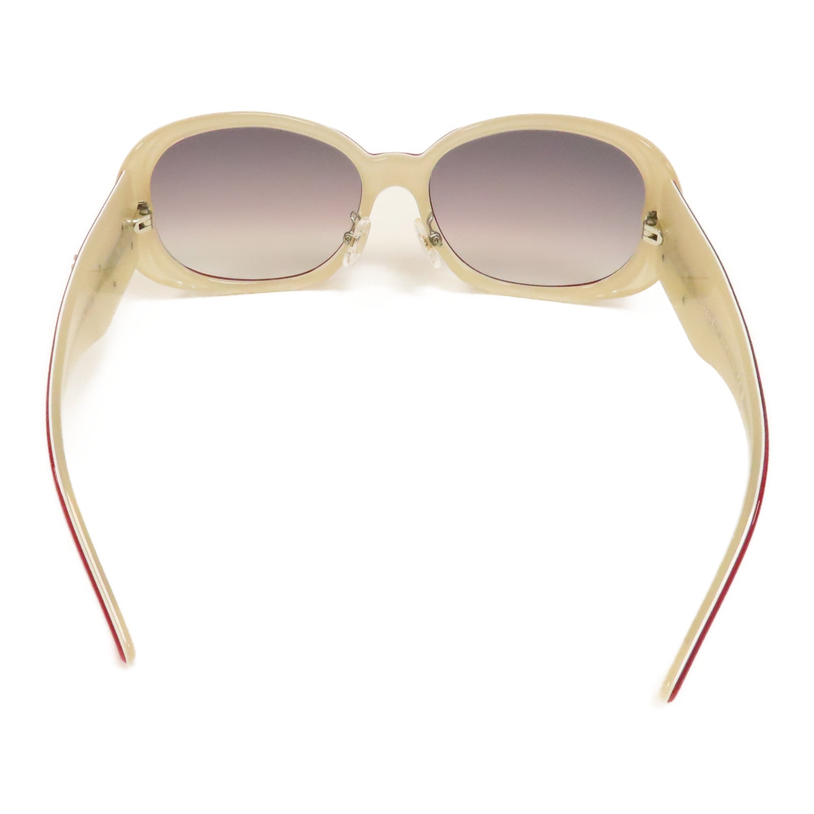 CHANEL PVC Sunglasses太陽眼鏡紅色/米白色