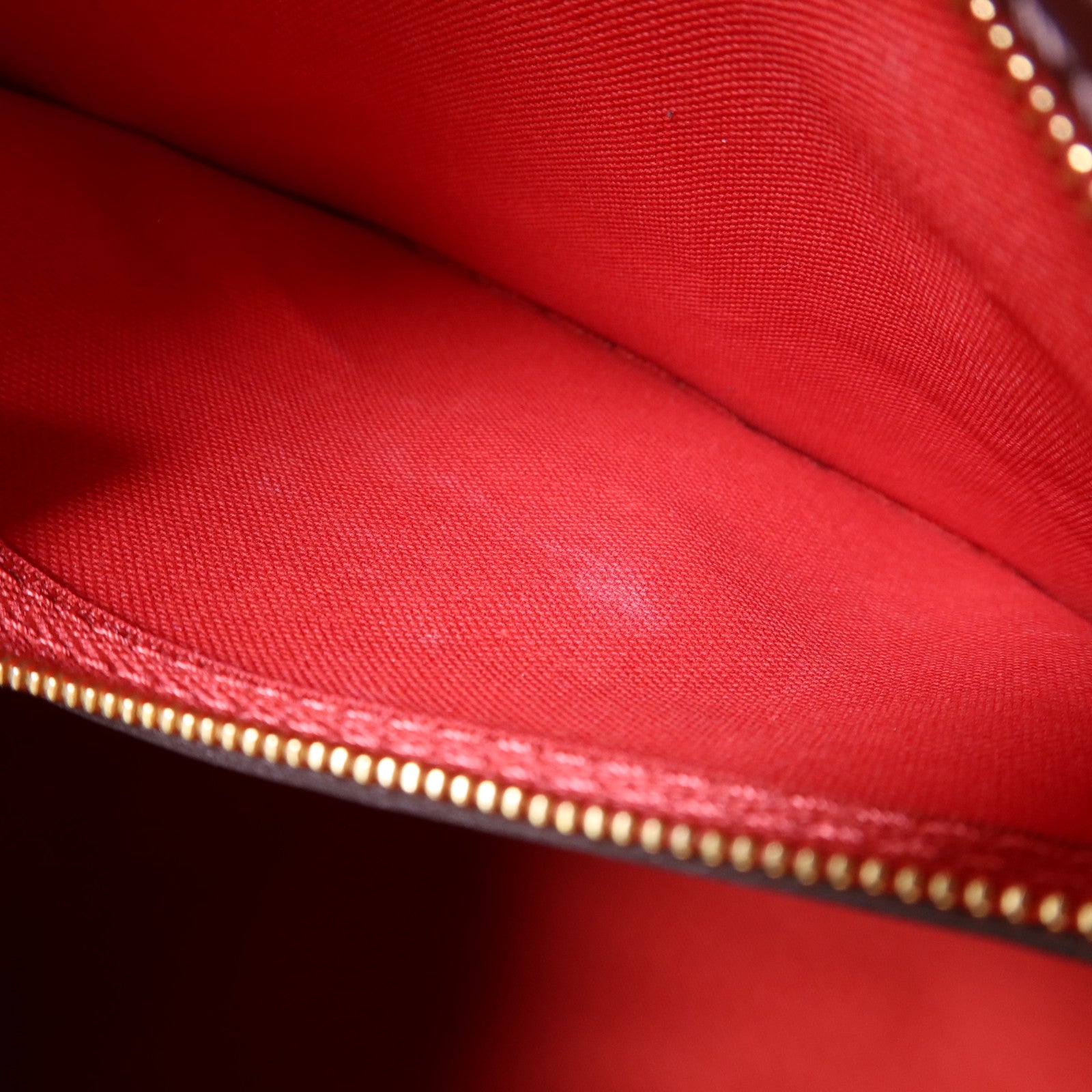 LOUIS VUITTON Damier Speedy 30金扣手挽袋
