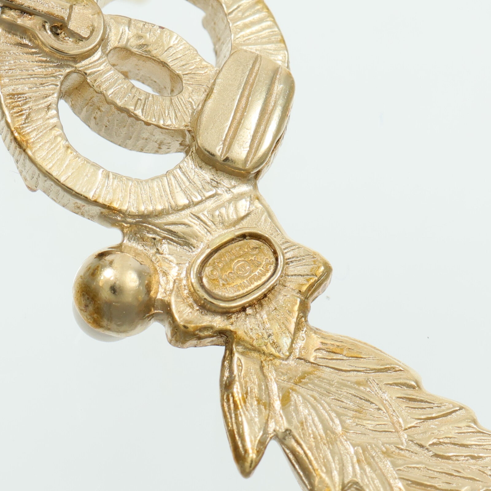CHANEL 金屬/PVC Earrings耳環