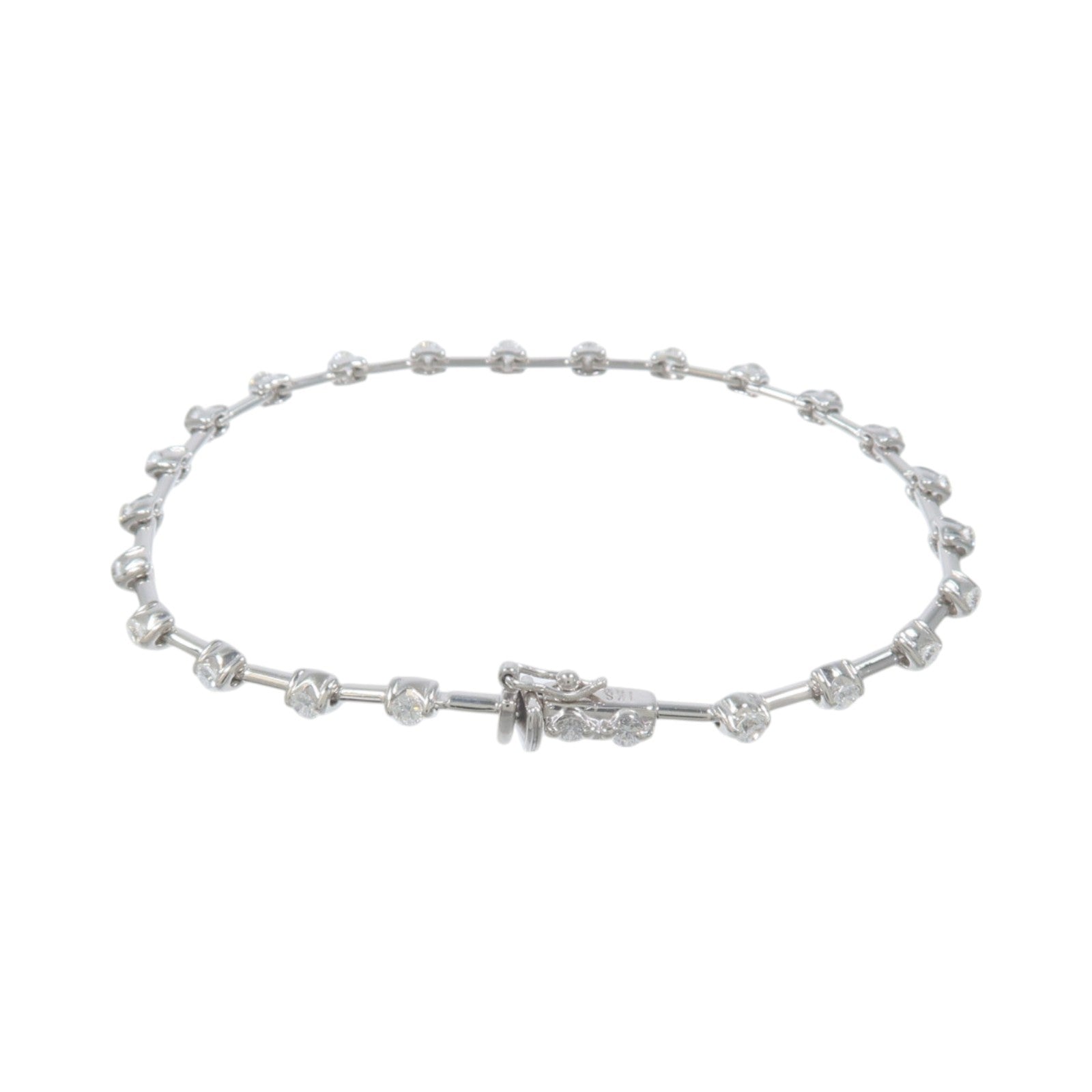 JEWELRY 18K白金Diamond Bracelet鑽石手鏈