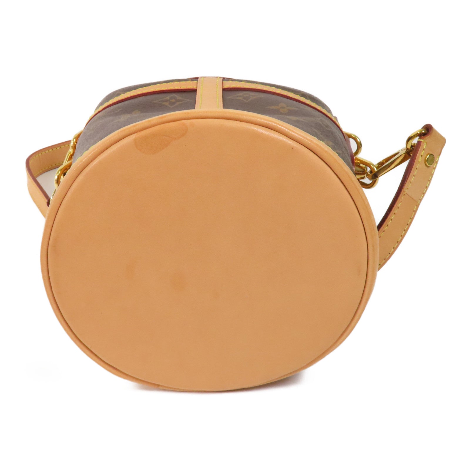 LOUIS VUITTON Monogram Duffle金扣手挽肩背兩用袋棕色