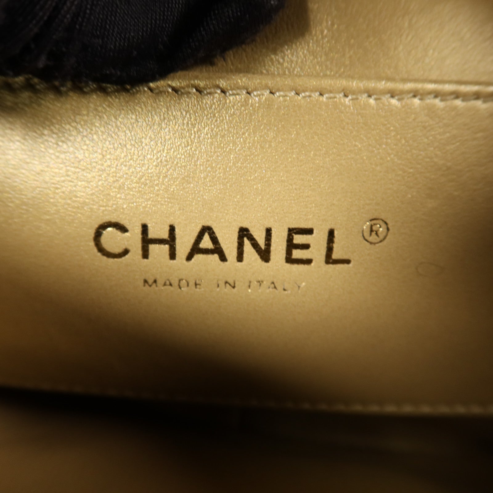 CHANEL 羊皮皮革Chain Shoulder Bag金扣鏈帶肩背袋