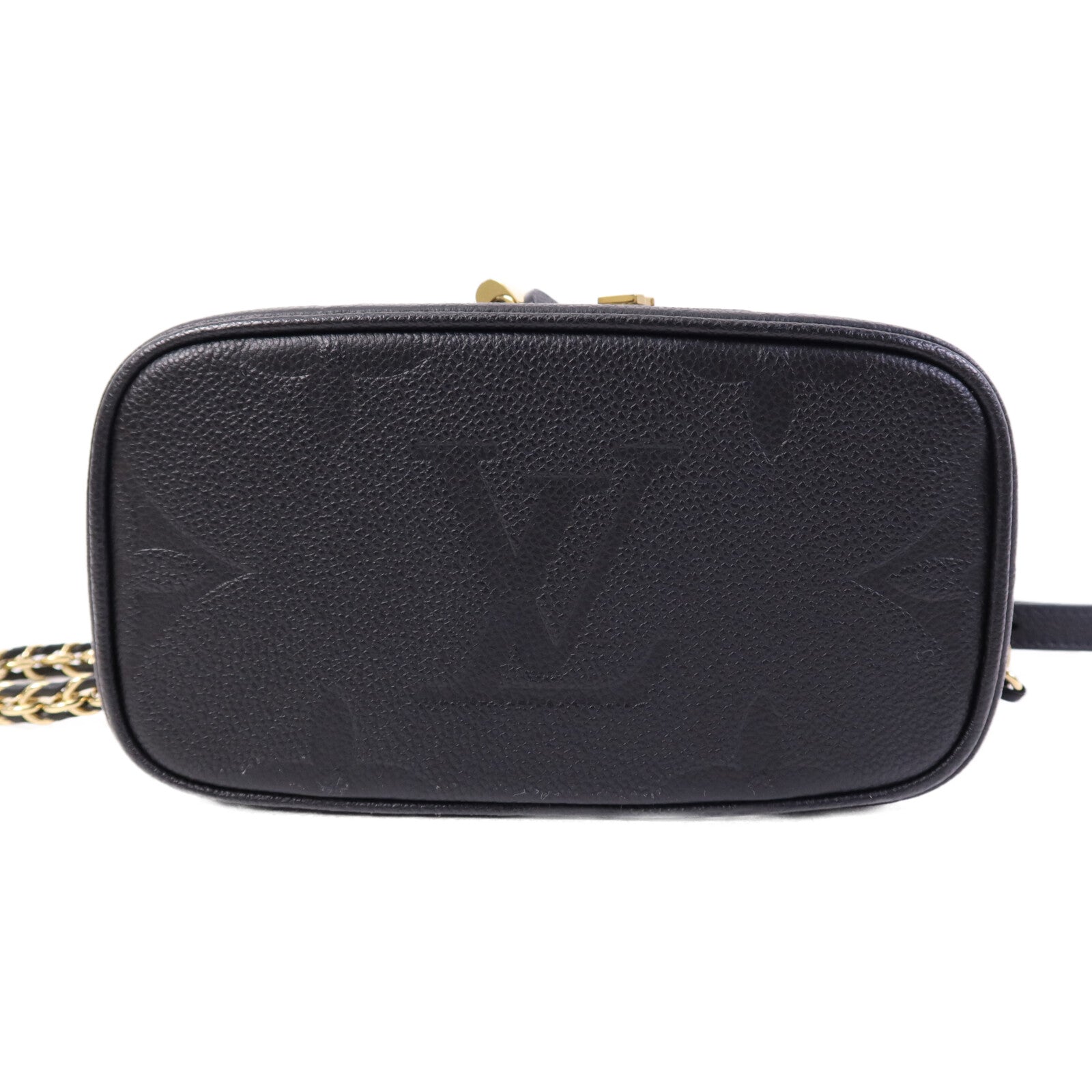 LOUIS VUITTON Monogram Empreinte Vanity Case金扣肩背袋