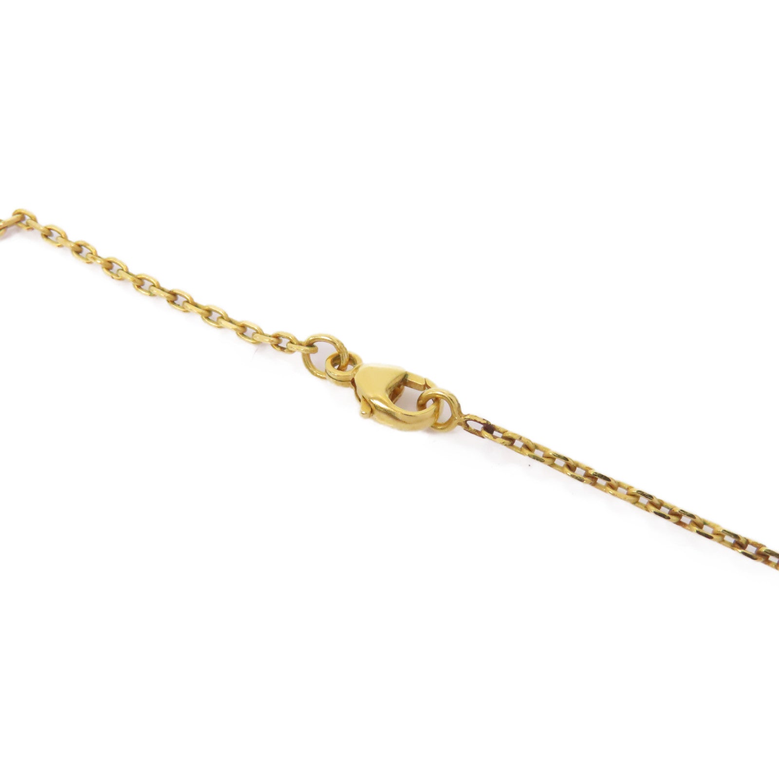 HERMES 金屬Pop H Necklace項鍊粉紅色/金色