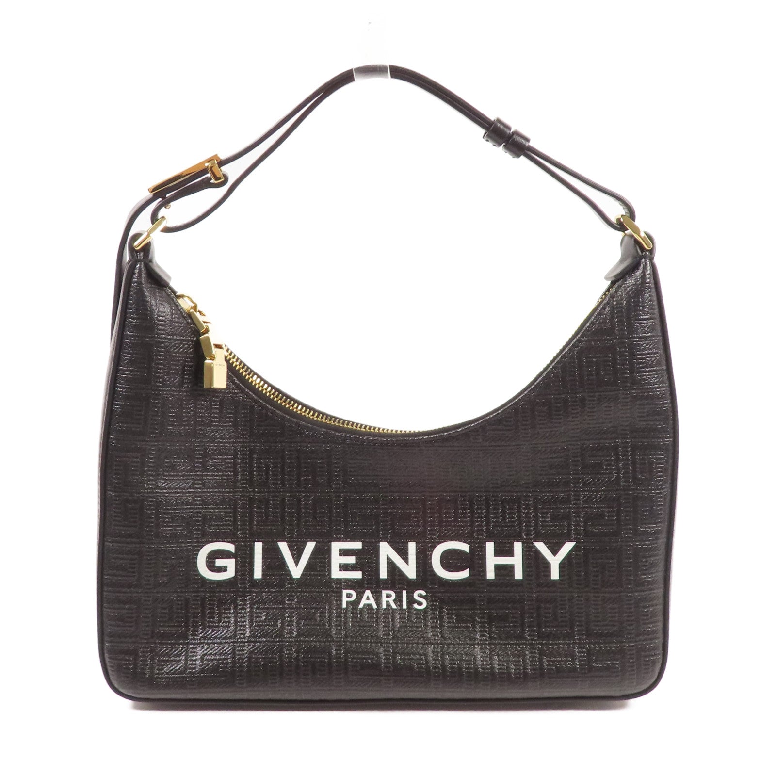 GIVENCHY 牛皮皮革Small Moon Cut Out Bag金扣肩背袋