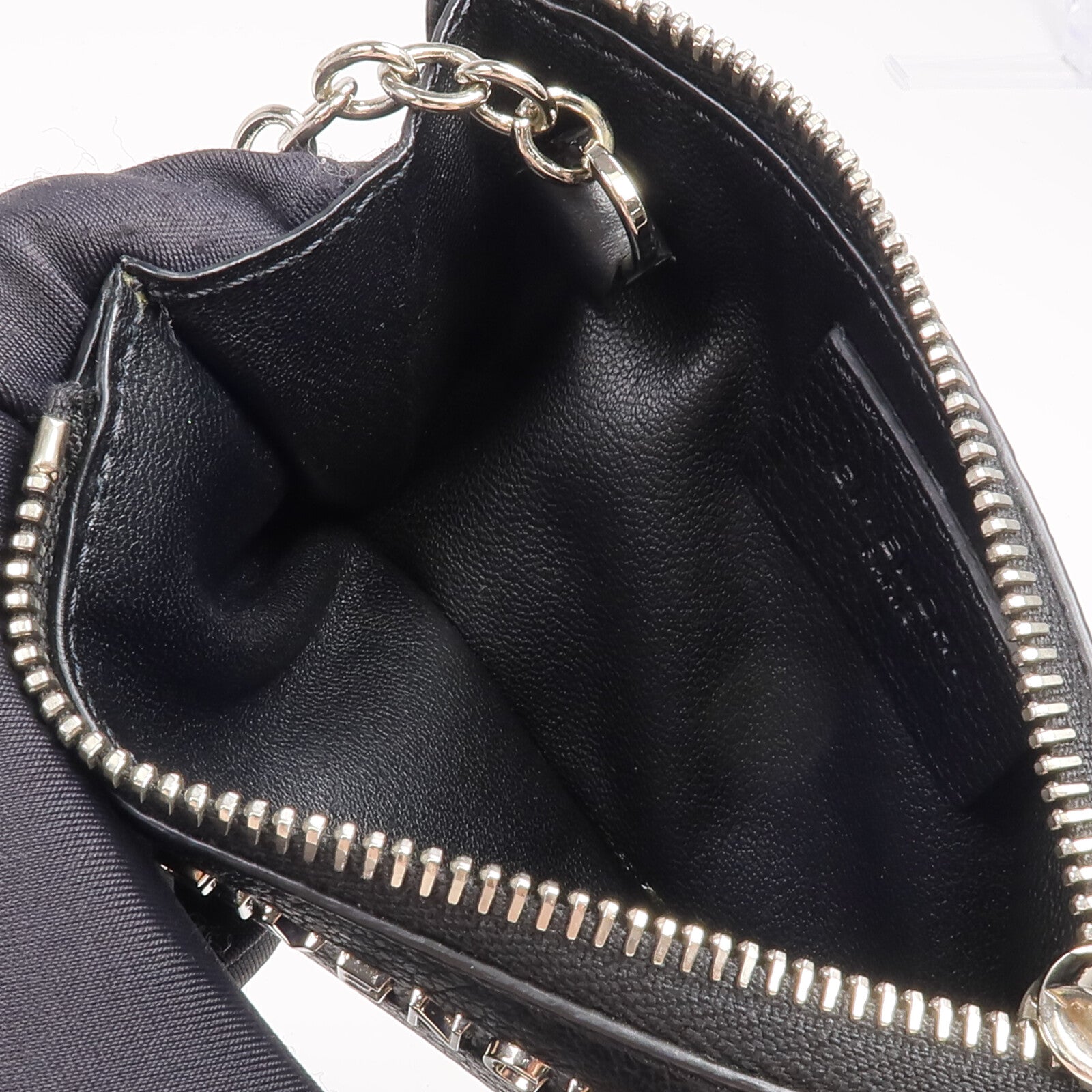 GIVENCHY 【激減優惠】牛皮皮革Pandora Key Pouch銀扣鎖匙包