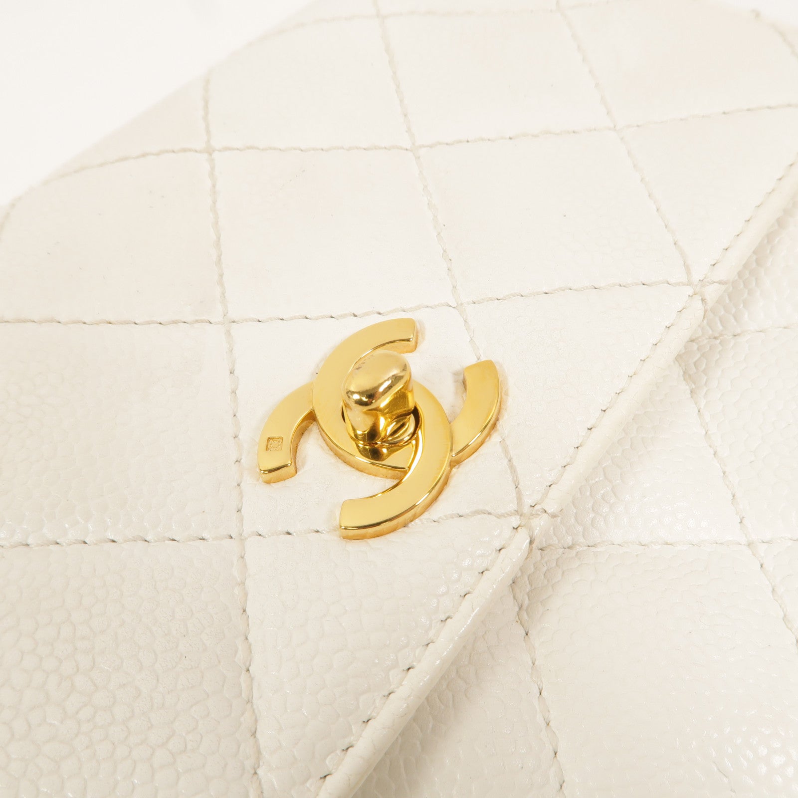 CHANEL 牛皮皮革Vintage Hand Bag手挽袋