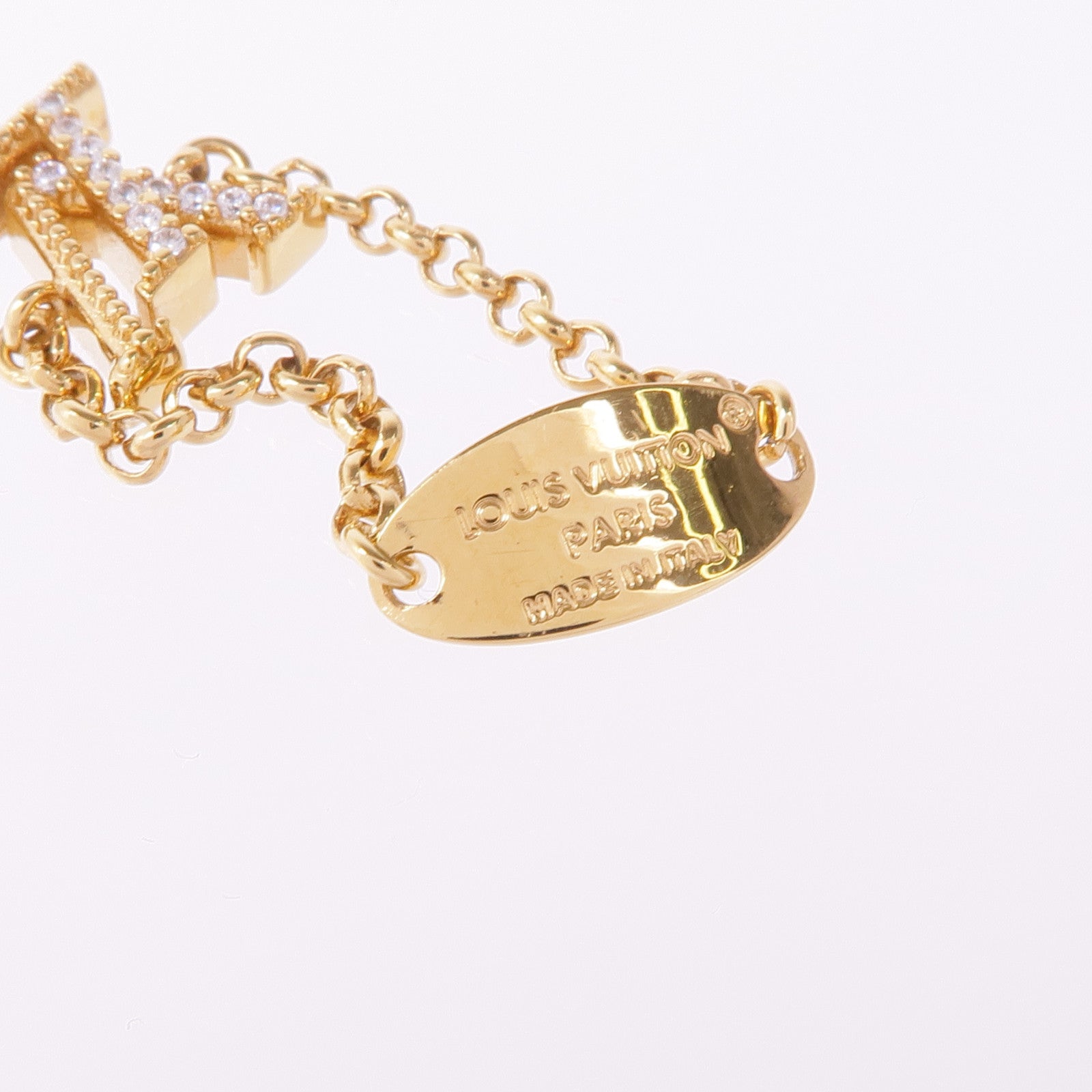 LOUIS VUITTON 金屬Lady LV Ring Set戒指US#7.75