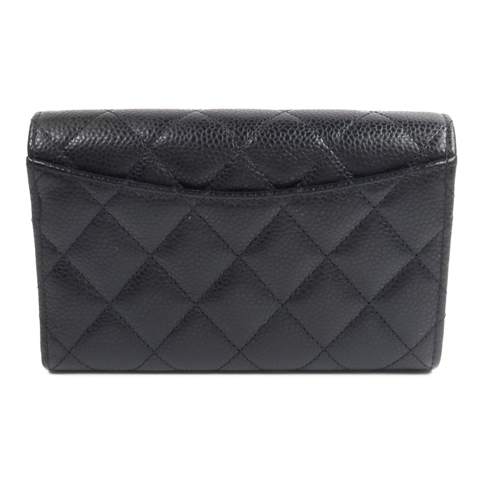 CHANEL 牛皮皮革Classic Medium Flap Wallet長錢包