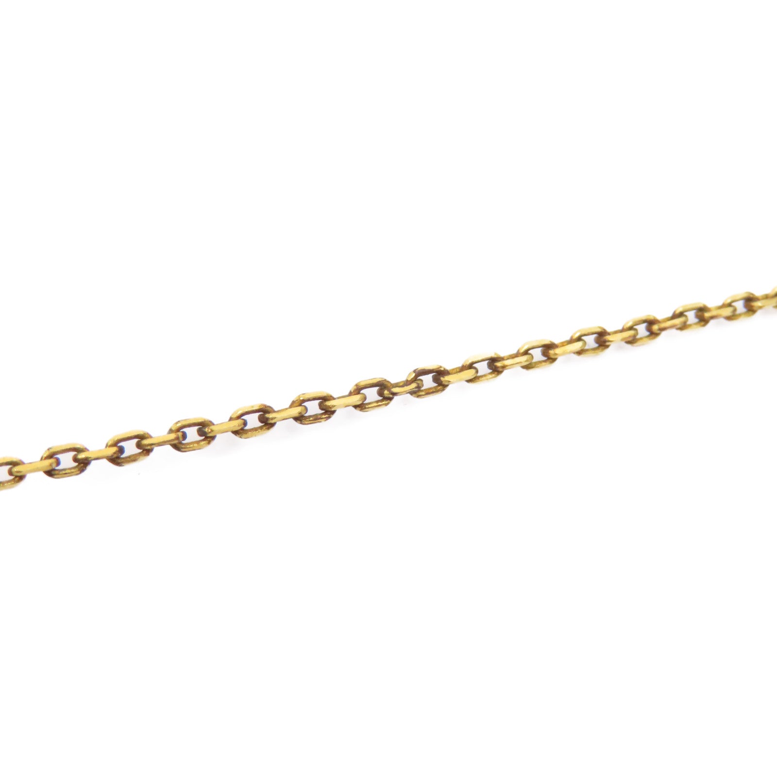 HERMES 金屬Pop H Necklace項鍊粉紅色/金色
