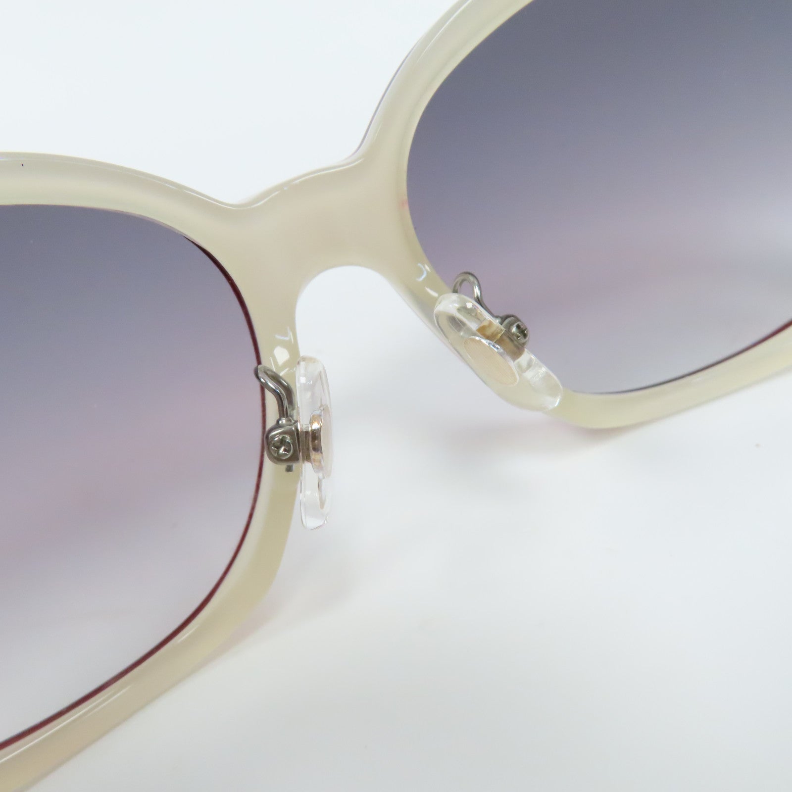 CHANEL PVC Sunglasses太陽眼鏡紅色/米白色
